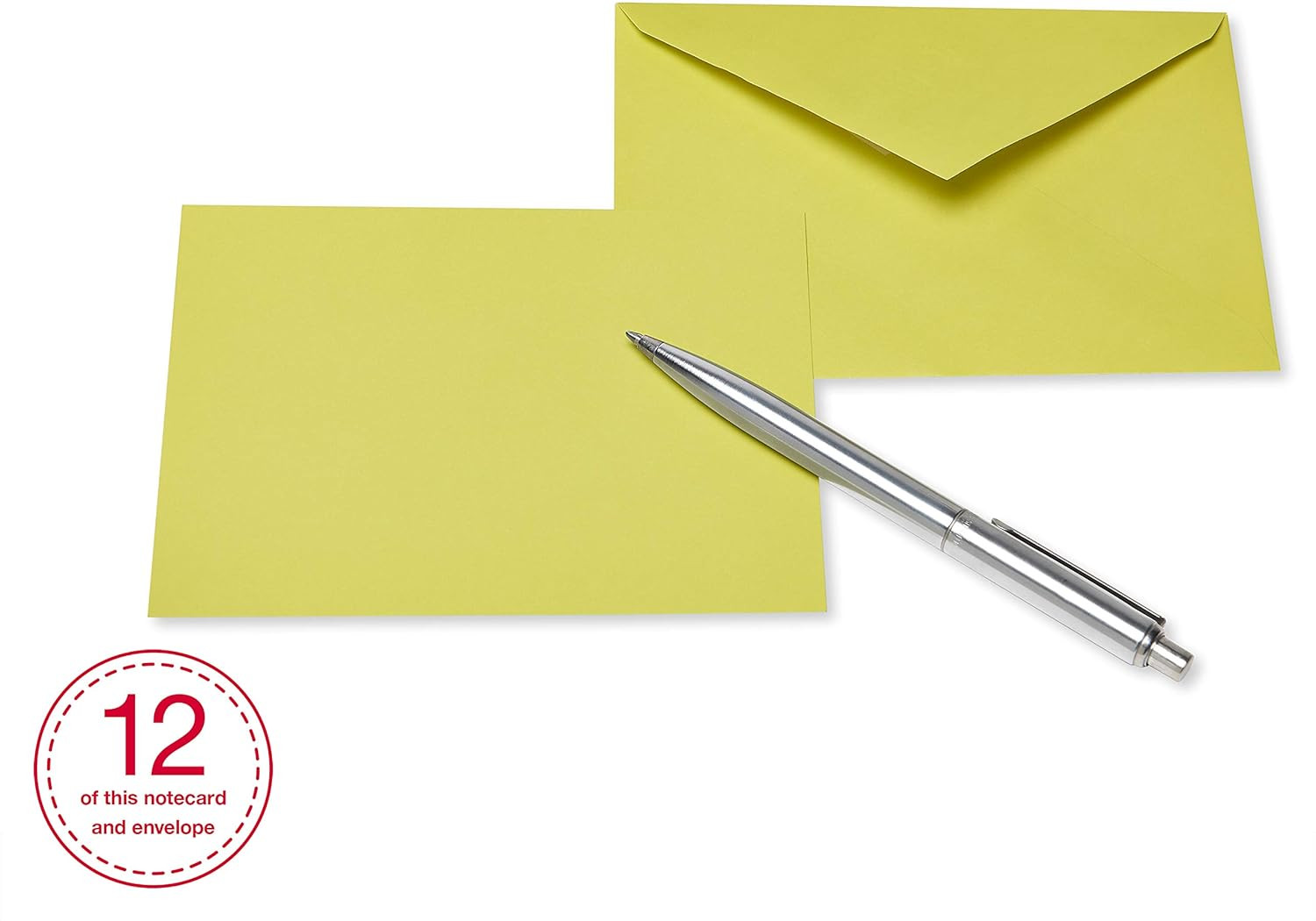 Single Panel Blank Cards with Envelopes, Earthtone Colors (100-Count)