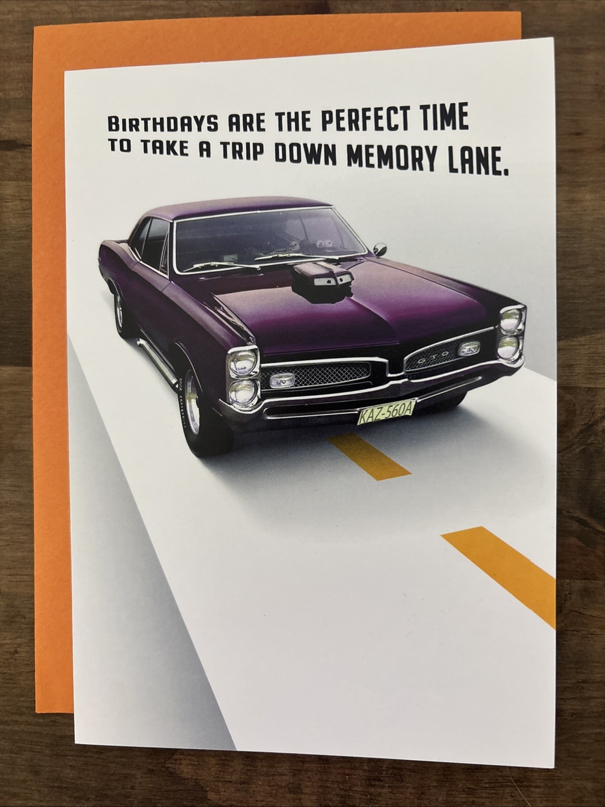Leanin Tree BIRTHDAY Greeting Card “Take A Trip Down Memory Lane”. Funny