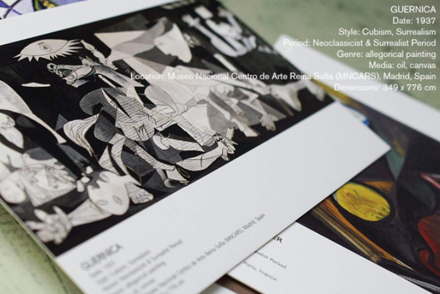 30 PCS Art Postcards Set Pablo Picasso Famous Painting Scenery 4×6 Inch Pack