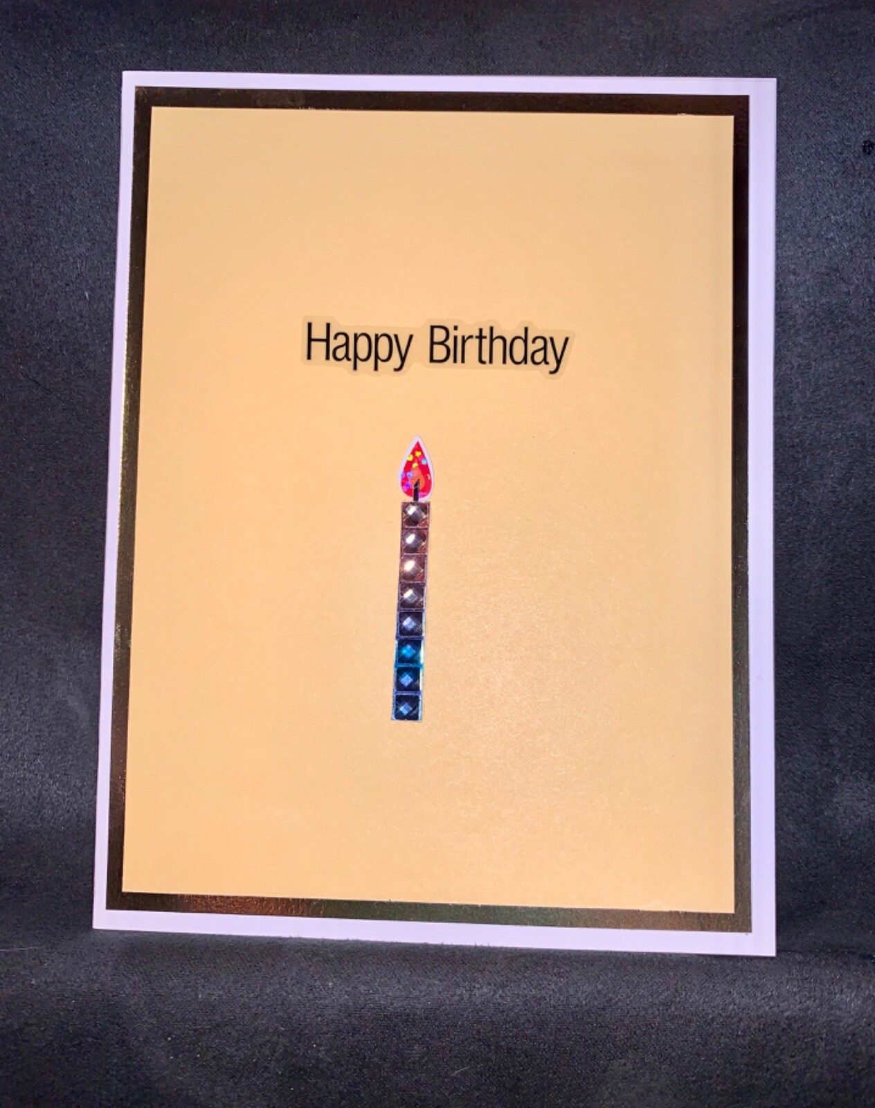 Happy Birthday Card! Minimalist several colors! Perfect For Anyone!