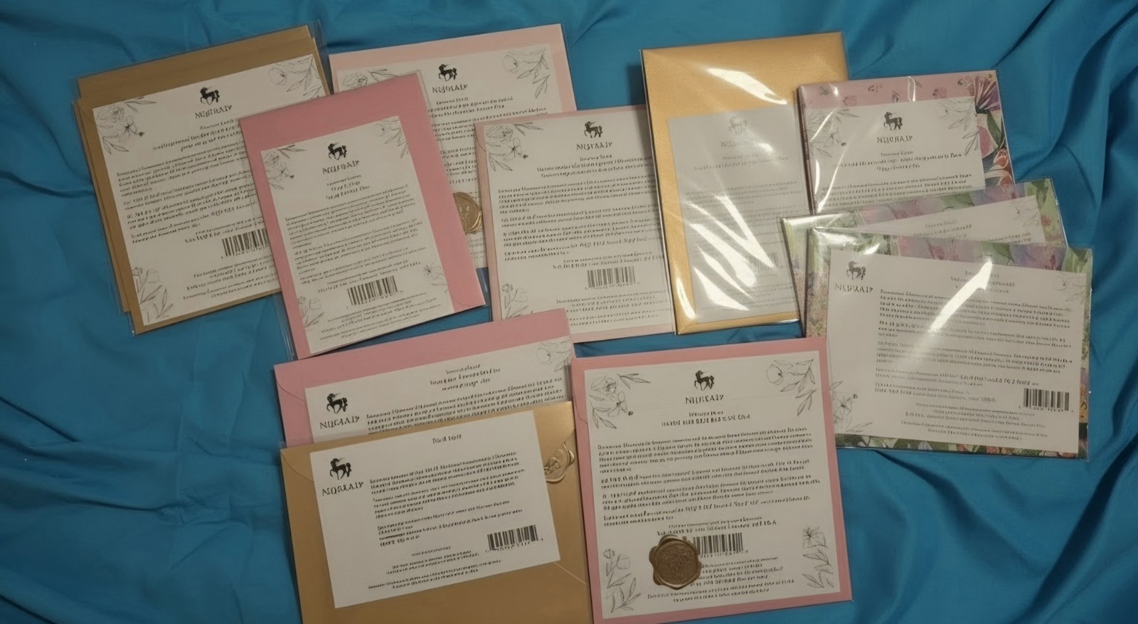 Lot of 32 New NIQUEAD Greeting Cards – Easter & Mother’s Day Mix 270 Value