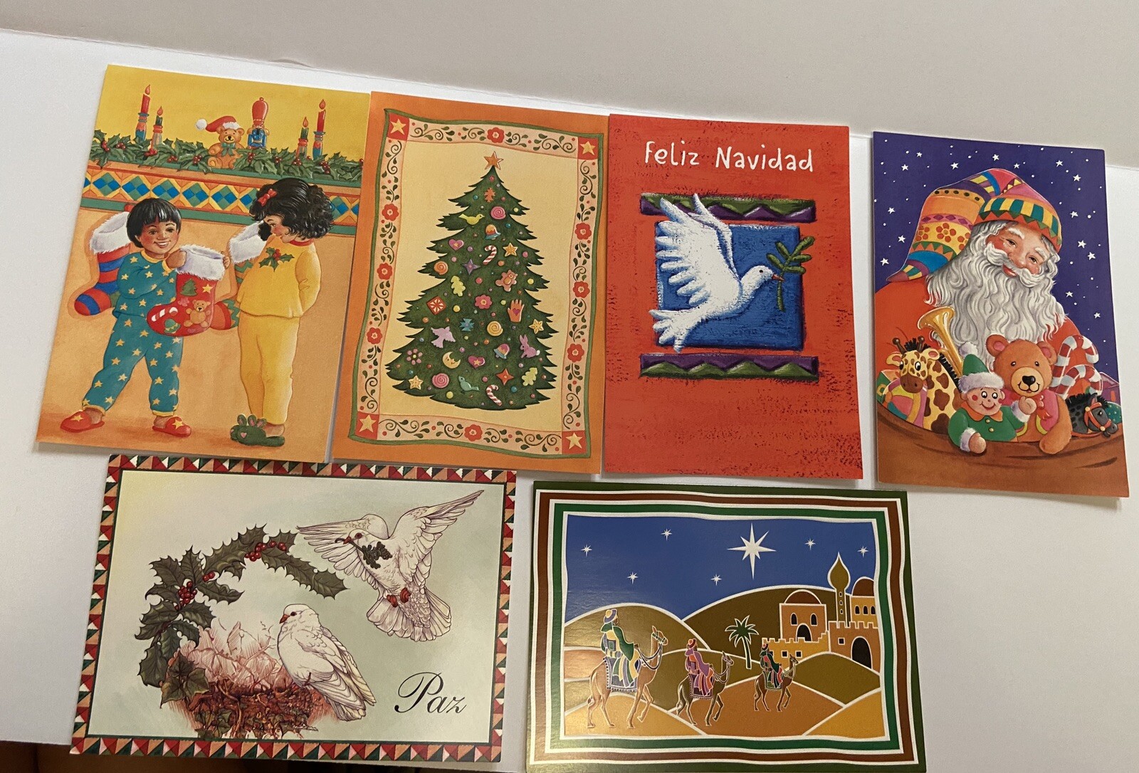 27 Spanish Christmas Greetings w/ envelopes 4.5″x 6.5″ *SEE DESCRIPTION*