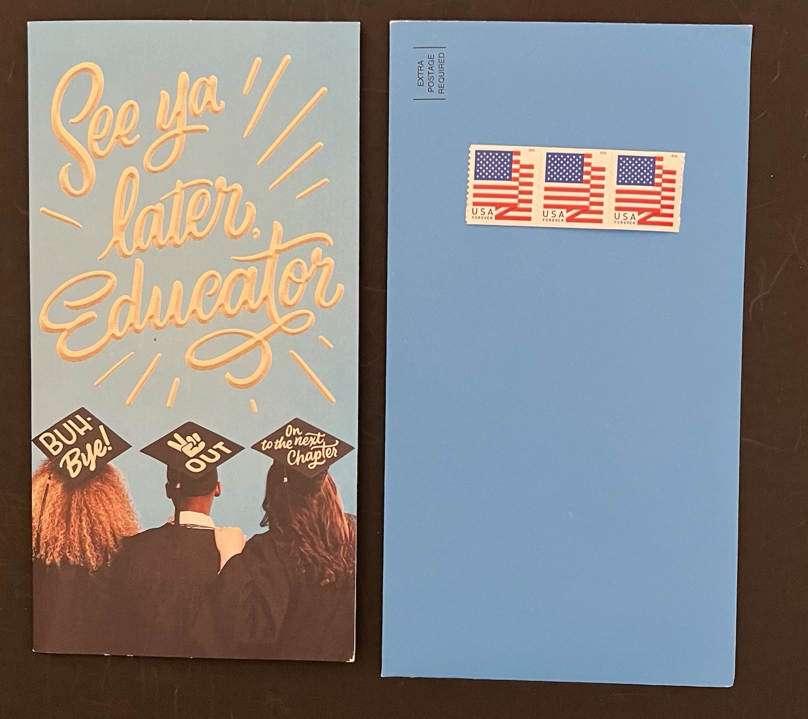 MUSICAL Graduation Card w/money slot Env/Stamps “Best Day Of My Life” song