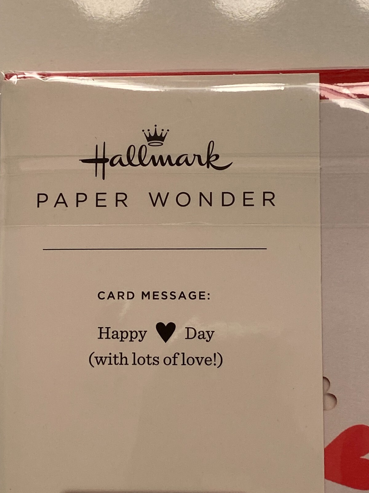 Hallmark Valentine’s Day Pop-Up Card & Envelope Paper Wonder With Lots of Love!