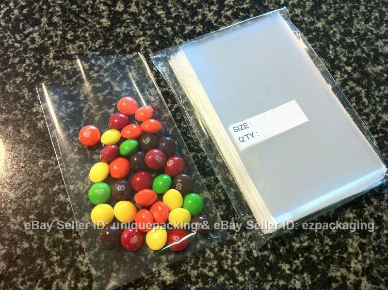 4000 Pcs 4-5/8 x5-3/4 (A2+) (O) Clear Card Cello Poly Cellophane Bags Envelopes