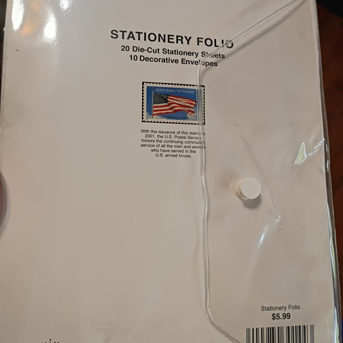Hallmark American Flag Note Card Stationary Etc. Veteran Patriotic USA Lot USPS