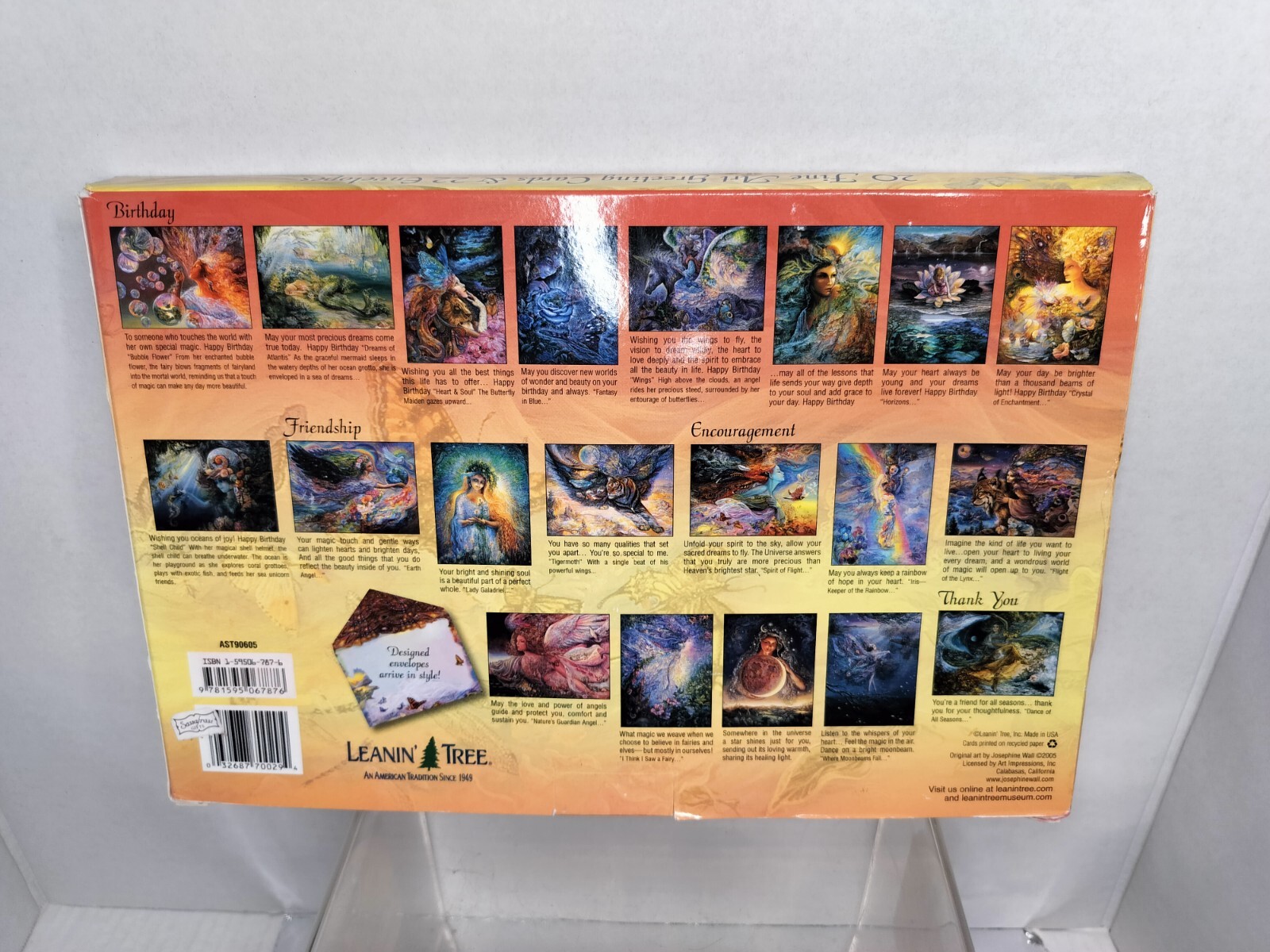 2005 The Art of Josephine Wall Leanin’ Tree Greeting Cards Assortment Lot
