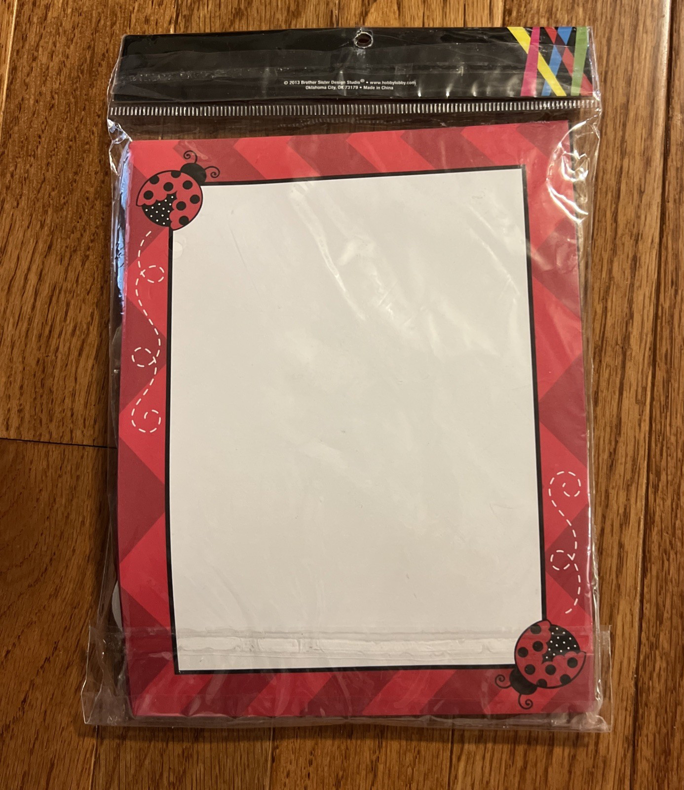 Brother 3 Sister Design Studio Ladybug Invitations Envelopes Pack of 10