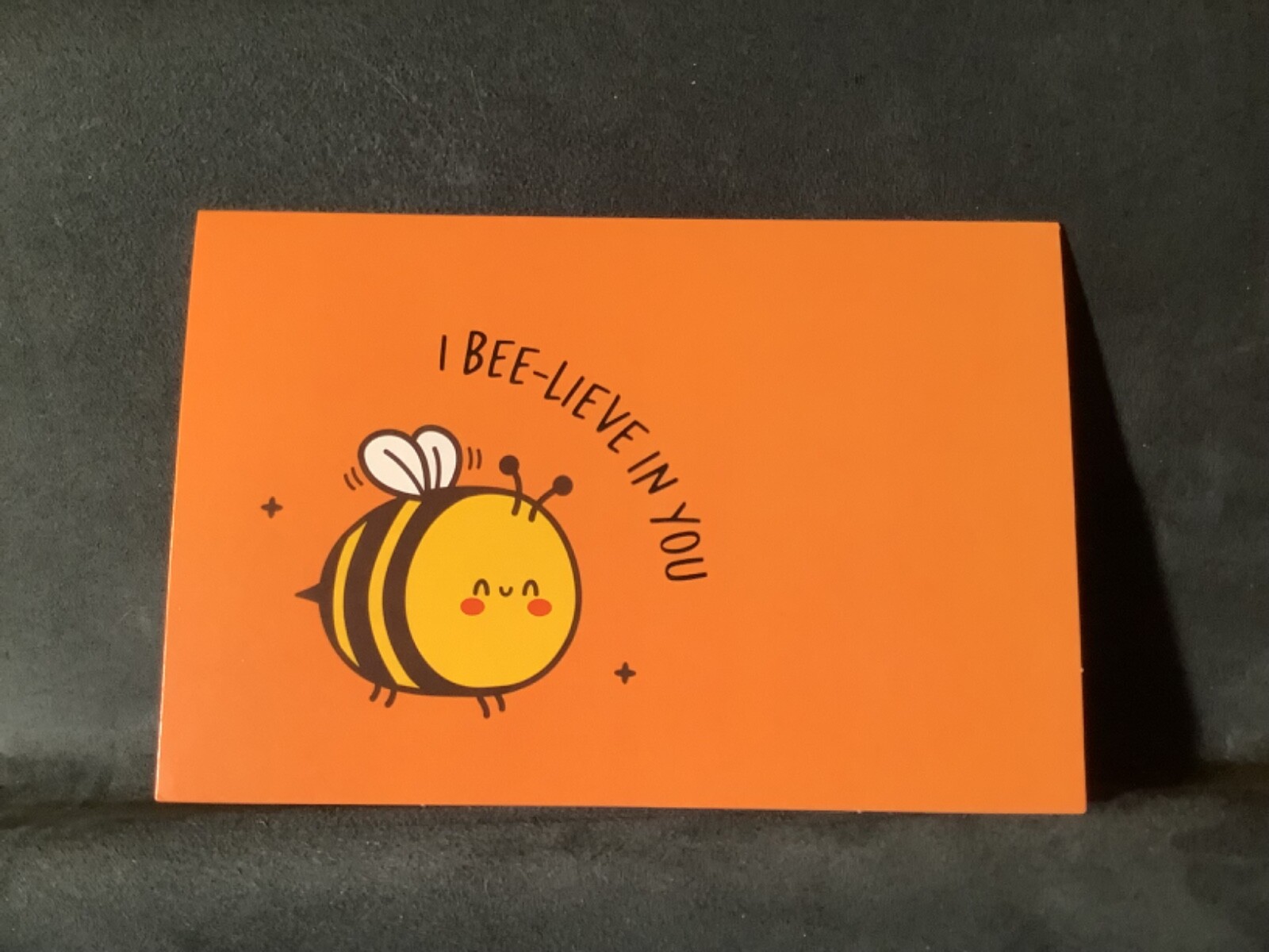 Thinking of You Encouragement Greeting Card Sweet Bumblebee Message