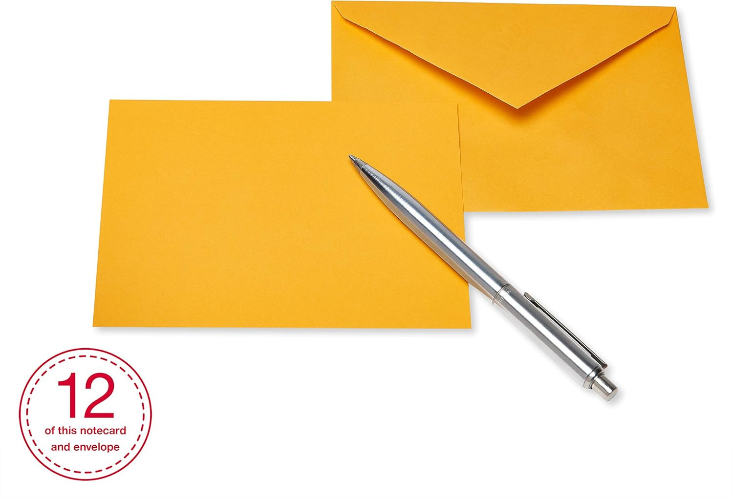 Single Panel Blank Cards with Envelopes, Earthtone Colors (100-Count)