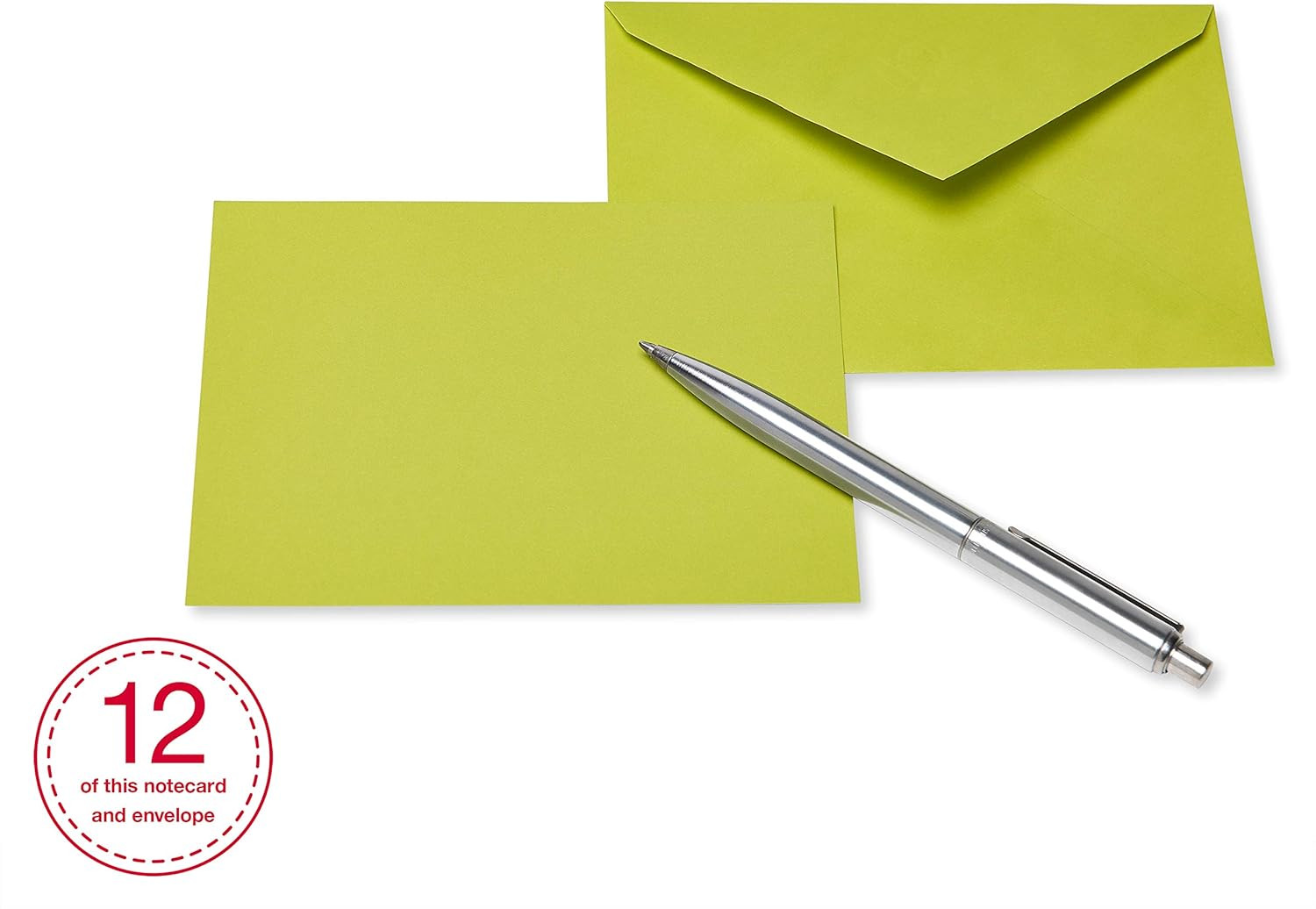 Single Panel Blank Cards with Envelopes, Earthtone Colors (100-Count)