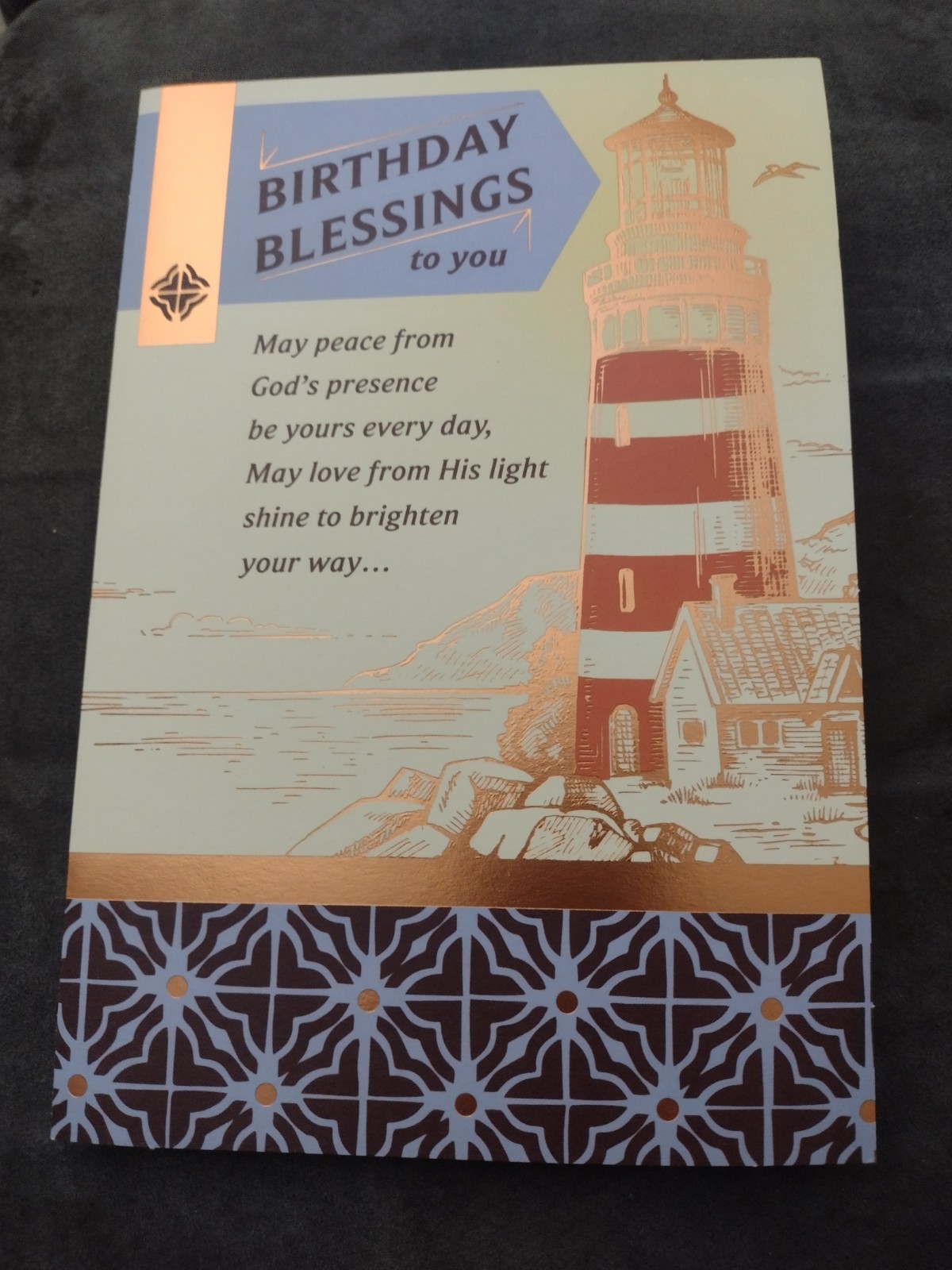 Christian Greeting Card, Birthday Blessing to You