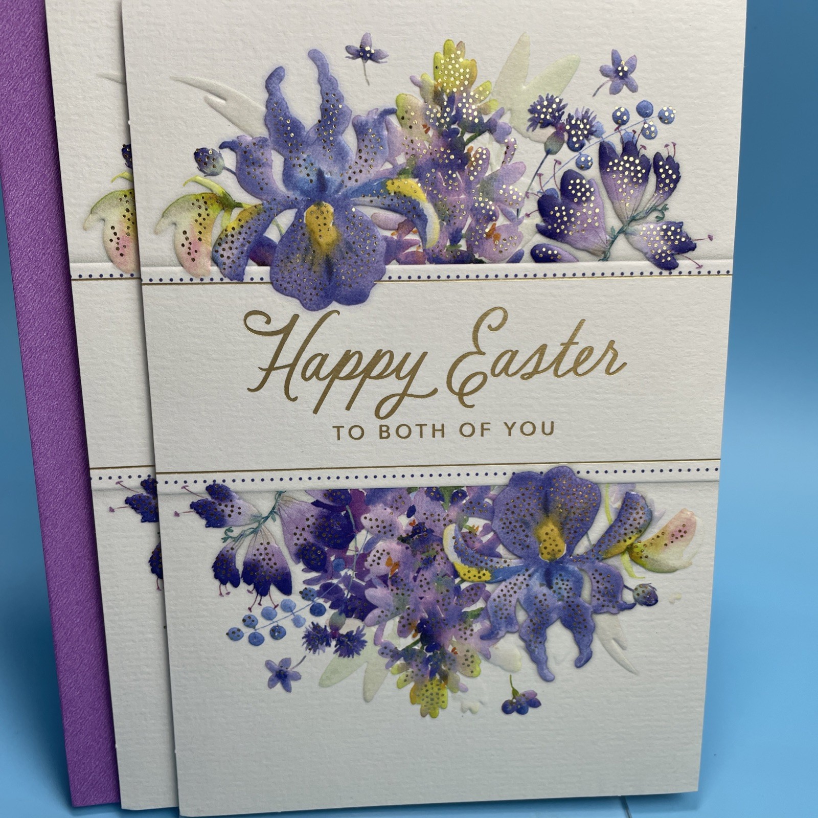 2 Happy Easter To Both Of You Hallmark Beautiful Flowers Lilies For Any Couple
