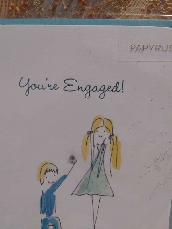 *Papyrus Card You’re Engaged! You’re A Match Made For Happiness Congratulations!