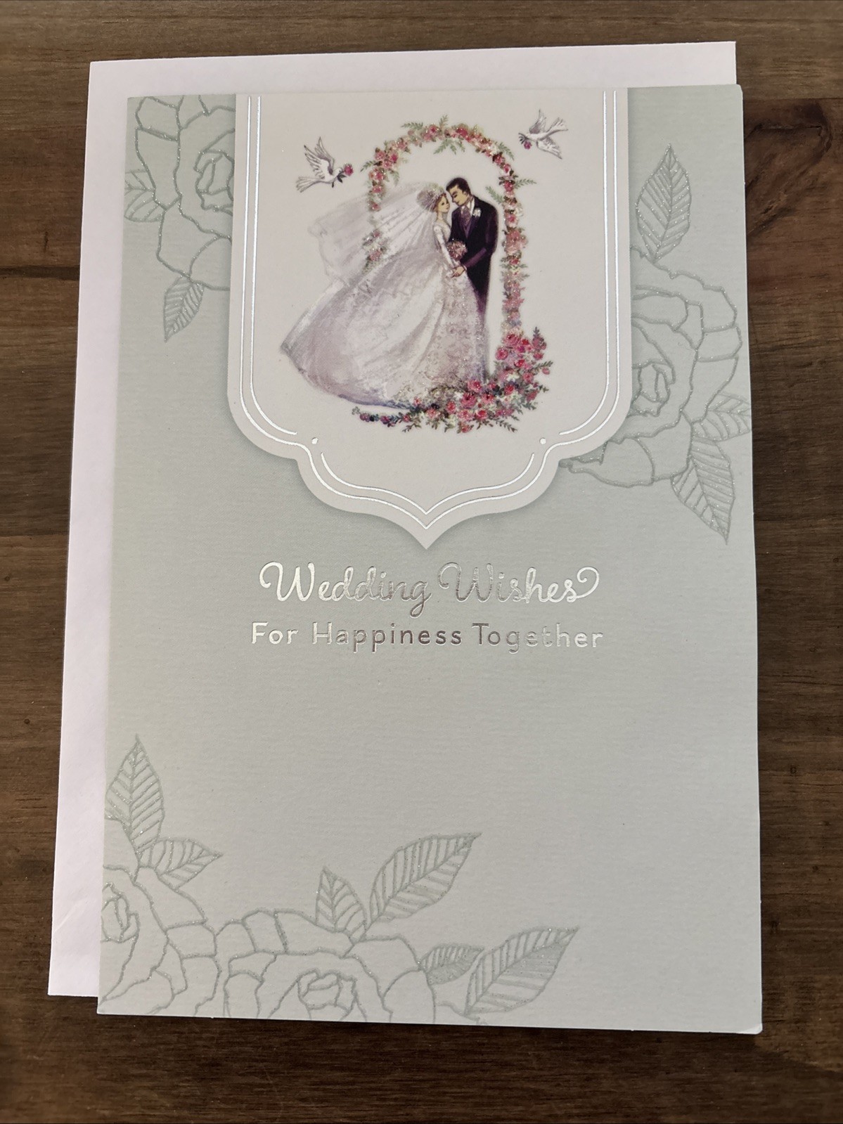 Hallmark WEDDING Greeting Card “Wedding Wishes”