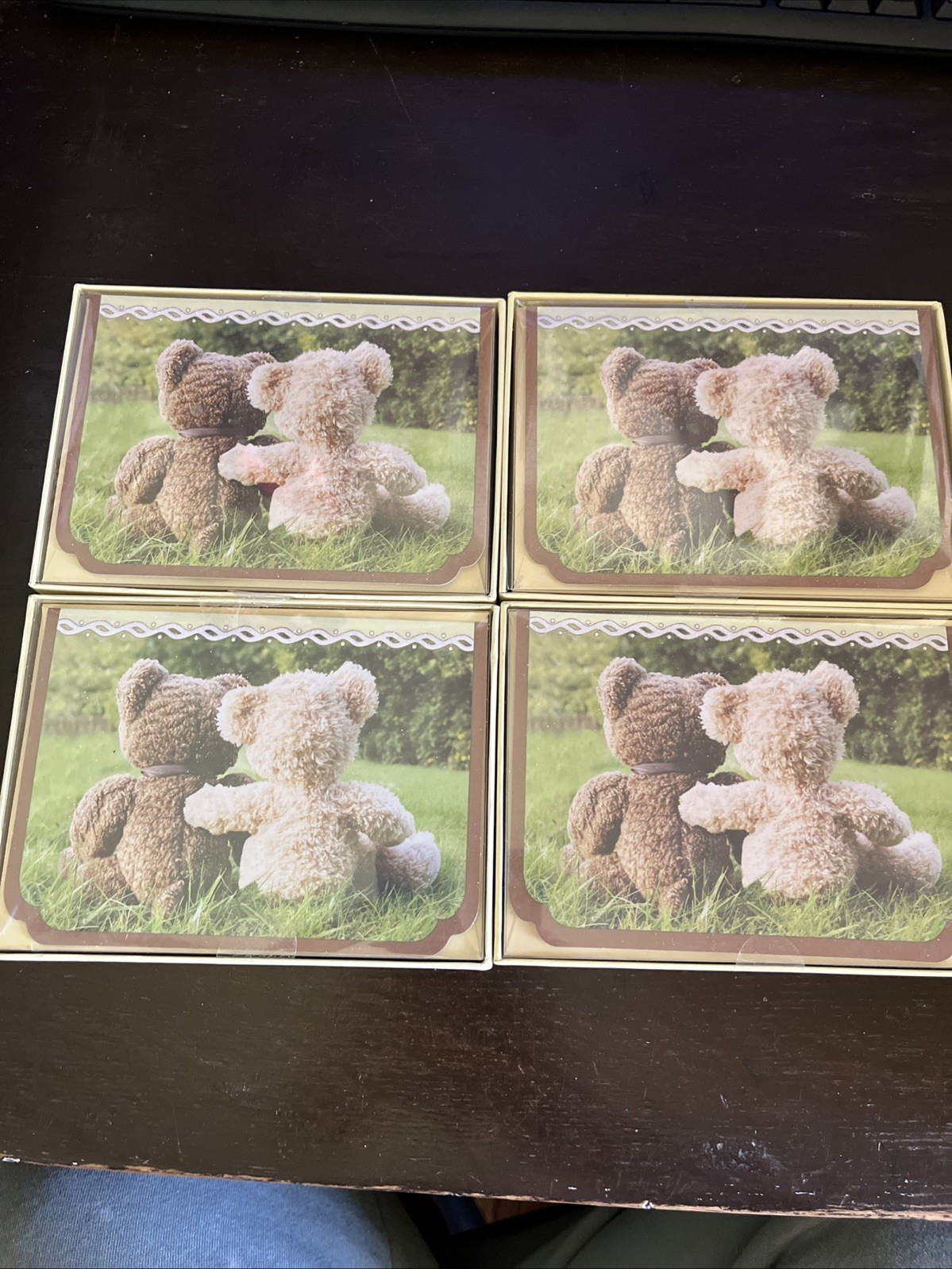 Designer Greetings 4 New Boxes Of Blank Cards Teddy Bears With Envelopes