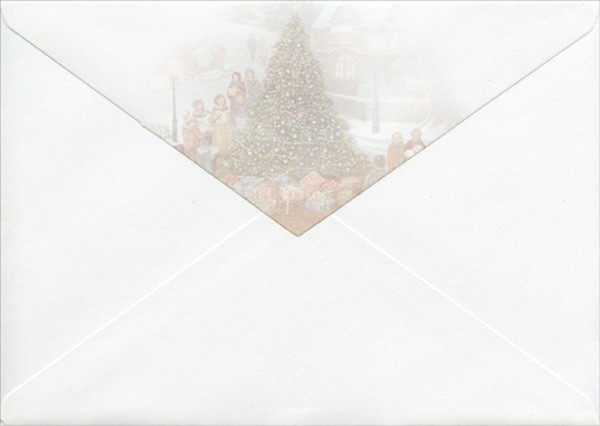 Christmas Spirit 14 Glitter Embellished Christmas Cards in Keepsake Box