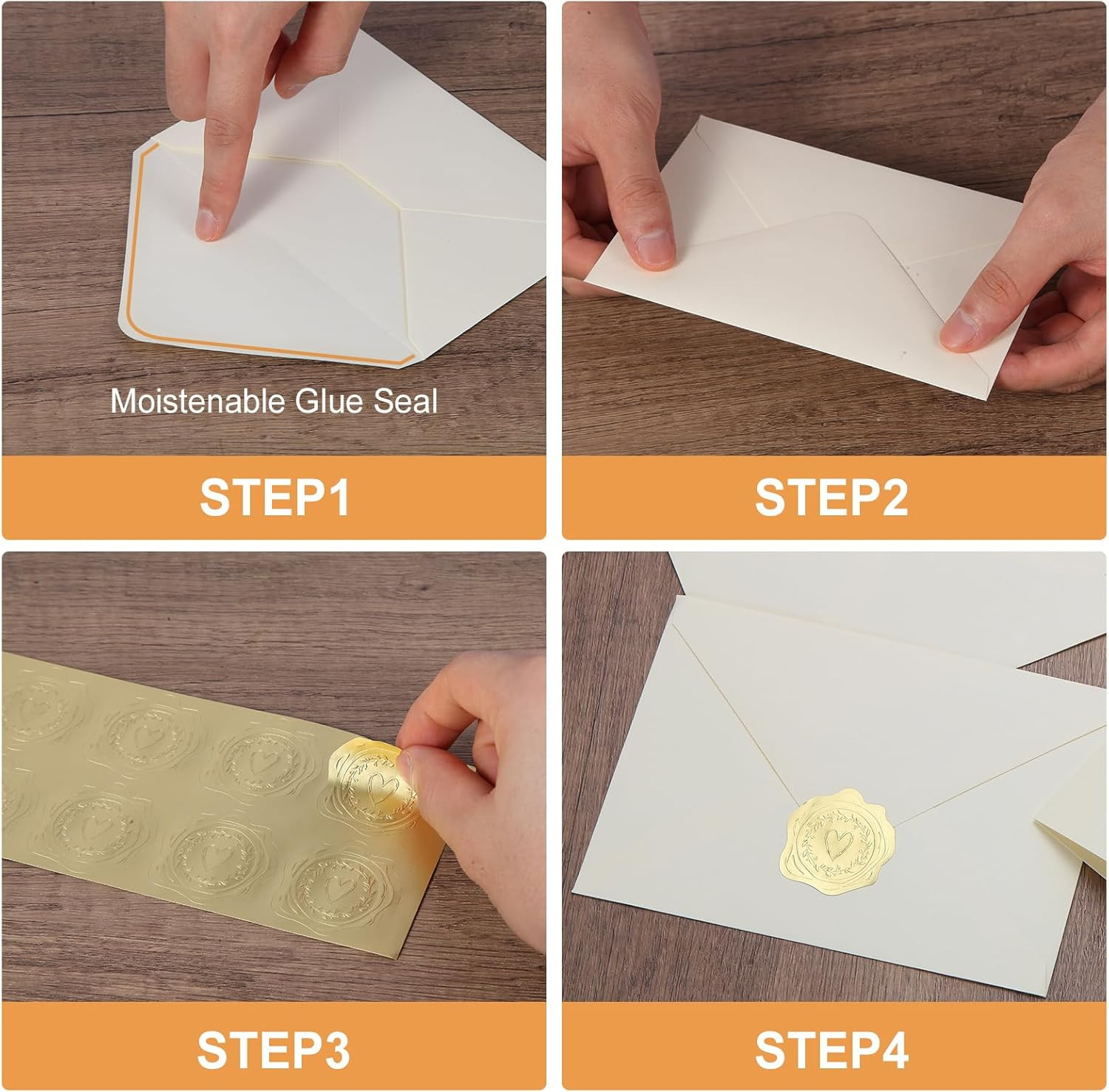 50 PACK Cream Blank Cards and Envelopes 4X6 Inch, Note Greeting Cards, Folded Iv