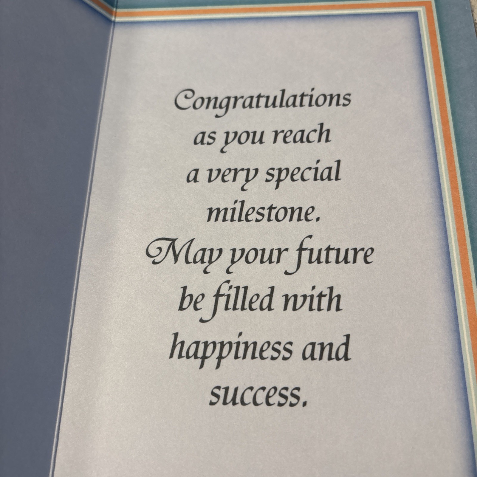 Graduation As You Graduate Happiness Success 5’x7.75″ Stockwell Greeting Card