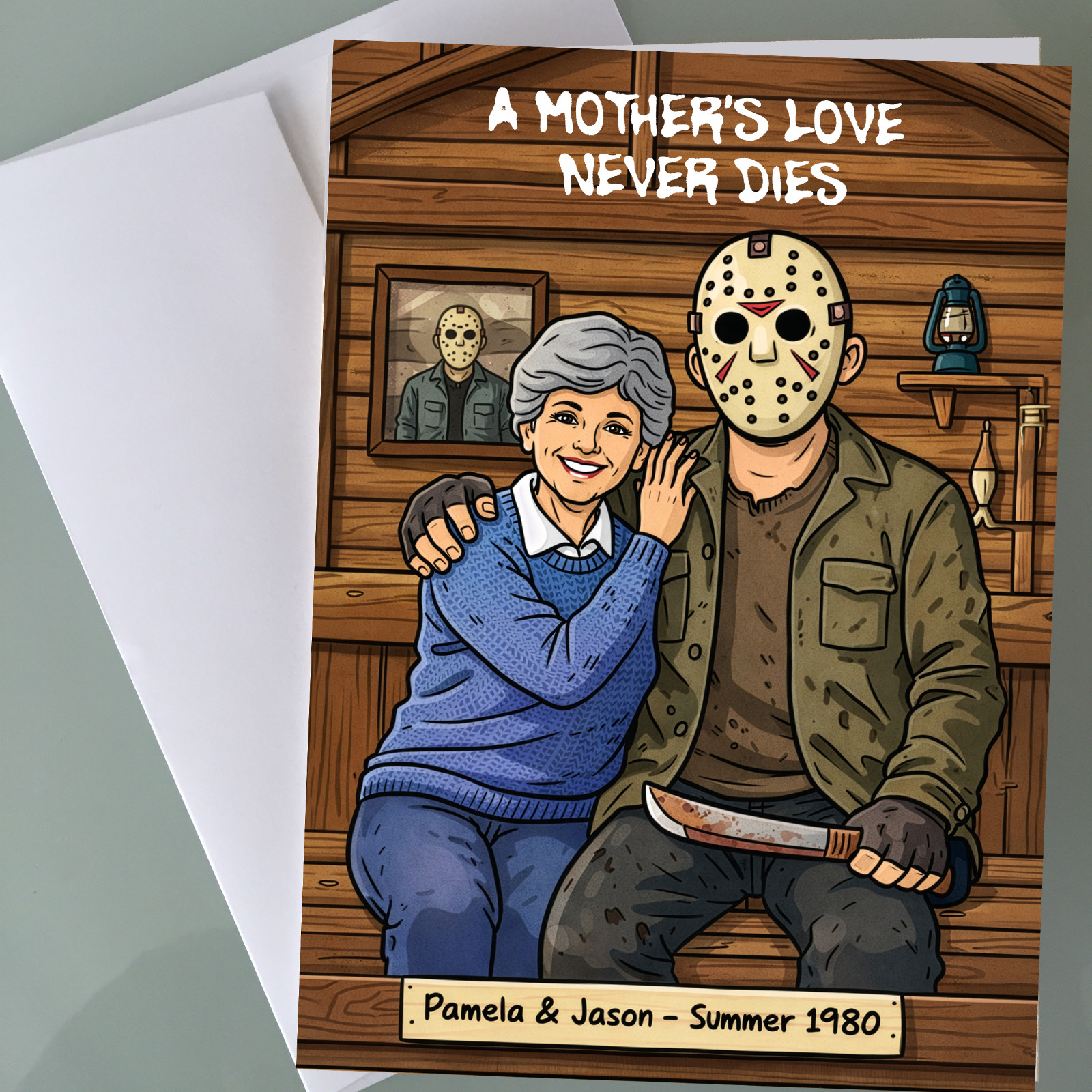 Friday The 13th Jason Mother’s Day Card Funny Mother’s Day Card Gifts Horror