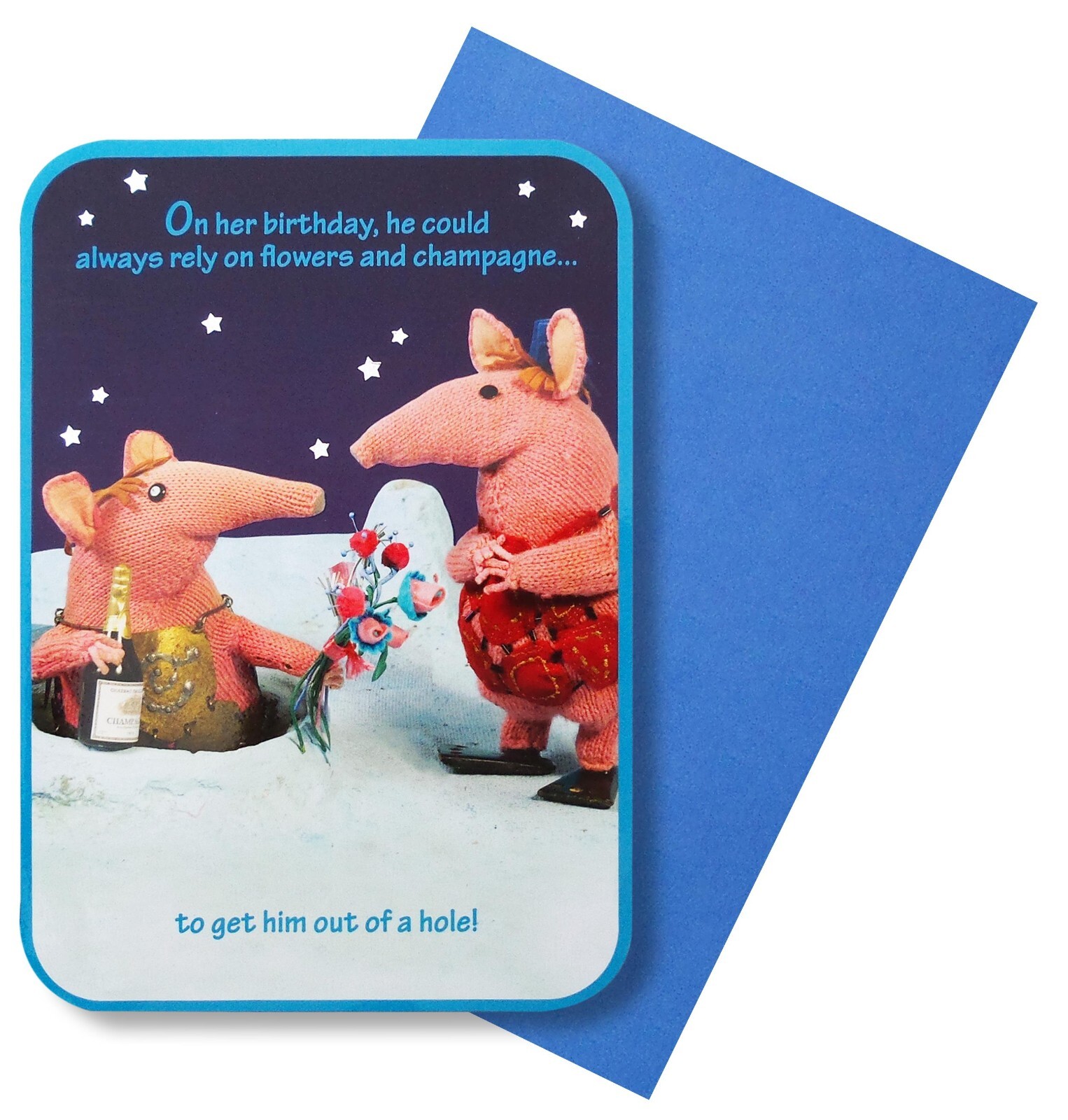 THE CLANGERS Birthday Pack Of 11 Rectangle Cards Congratulations 17cm x 12 cm