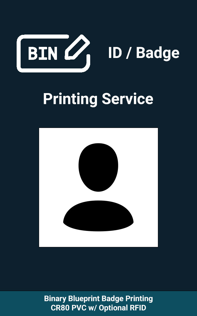 Full Color Customized PVC ID Card Badge Printing Service