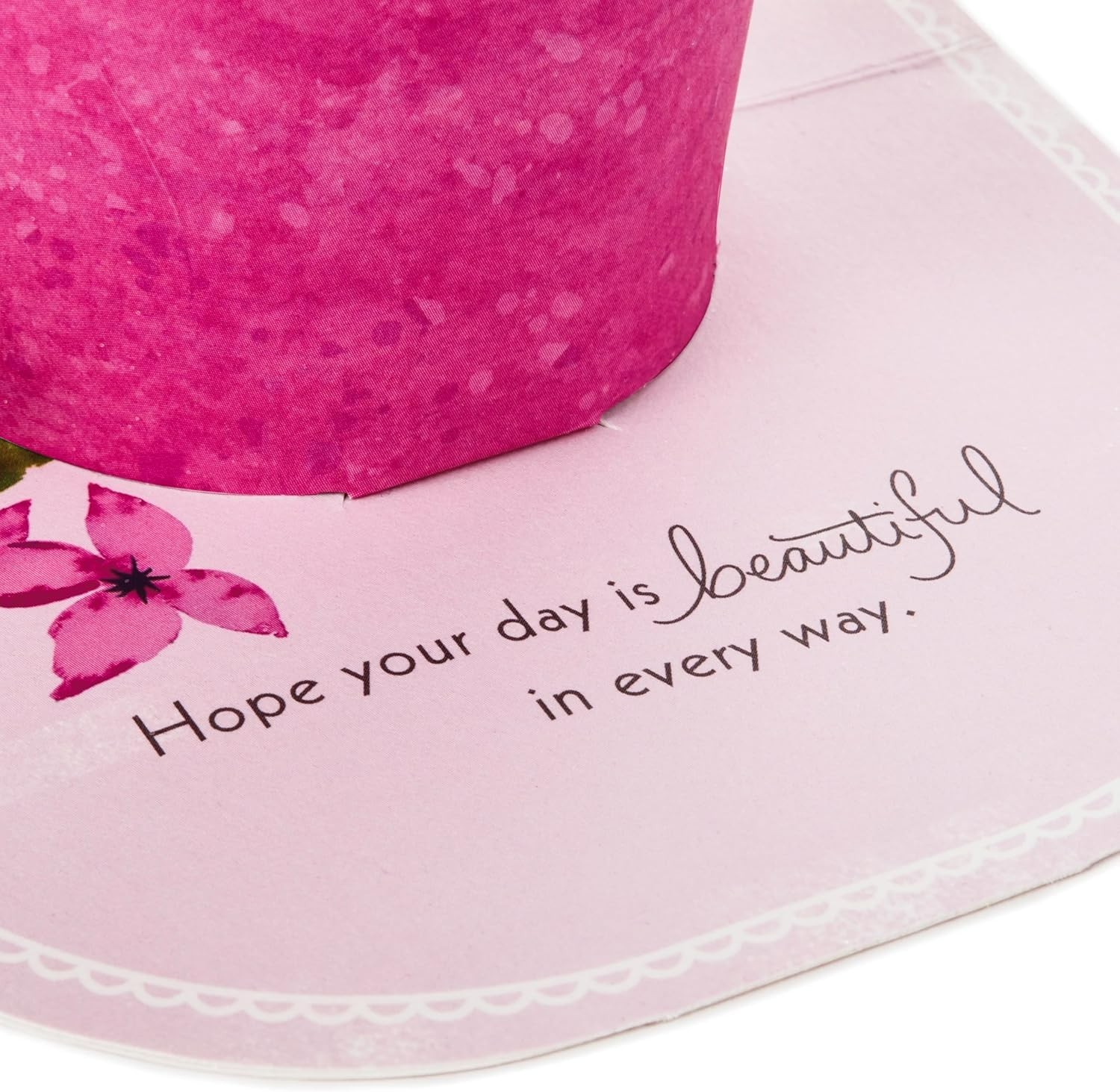 Paper Wonder Mothers Day Pop Up Card Purple Flower Bouquet, Beautiful in Ever…