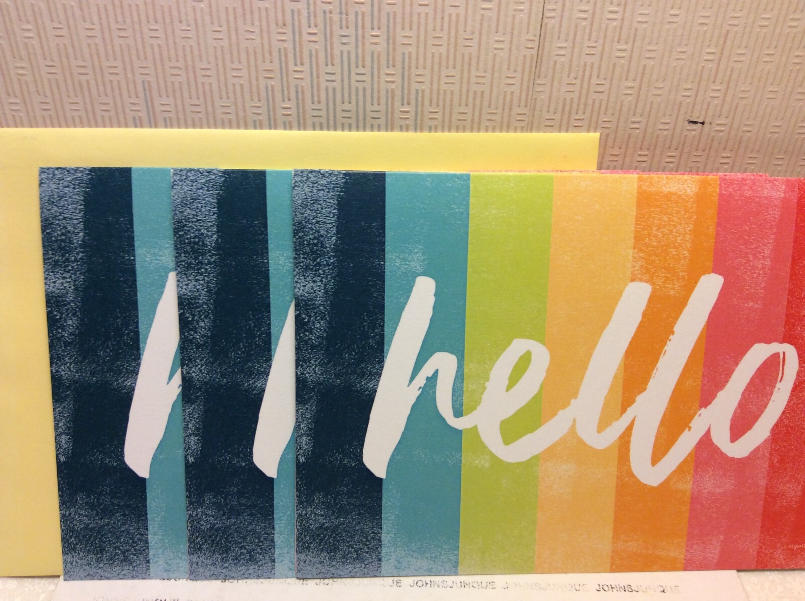 BLANK INSIDE LEGACY GREETING CARDS LOT 3 New w/envelopes ADD YOUR OWN MESSAGE!