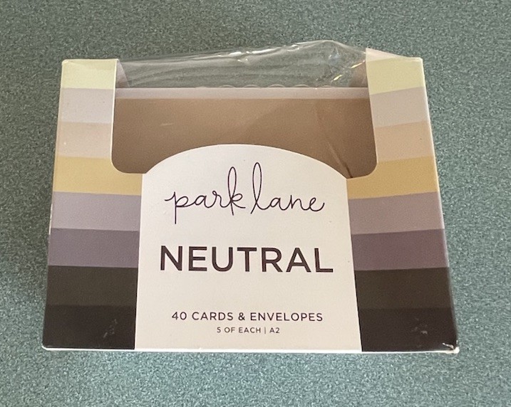 Park Lane Neutral 40 Cards & Envelopes Occasions Assortment New In Box