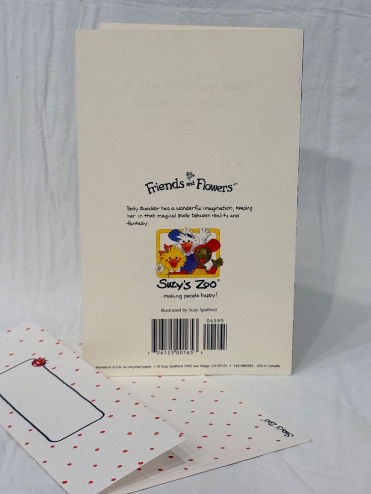 Vintage 1995 Suzy’s Zoo “Celebrate It…” Happy Birthday Greeting Card