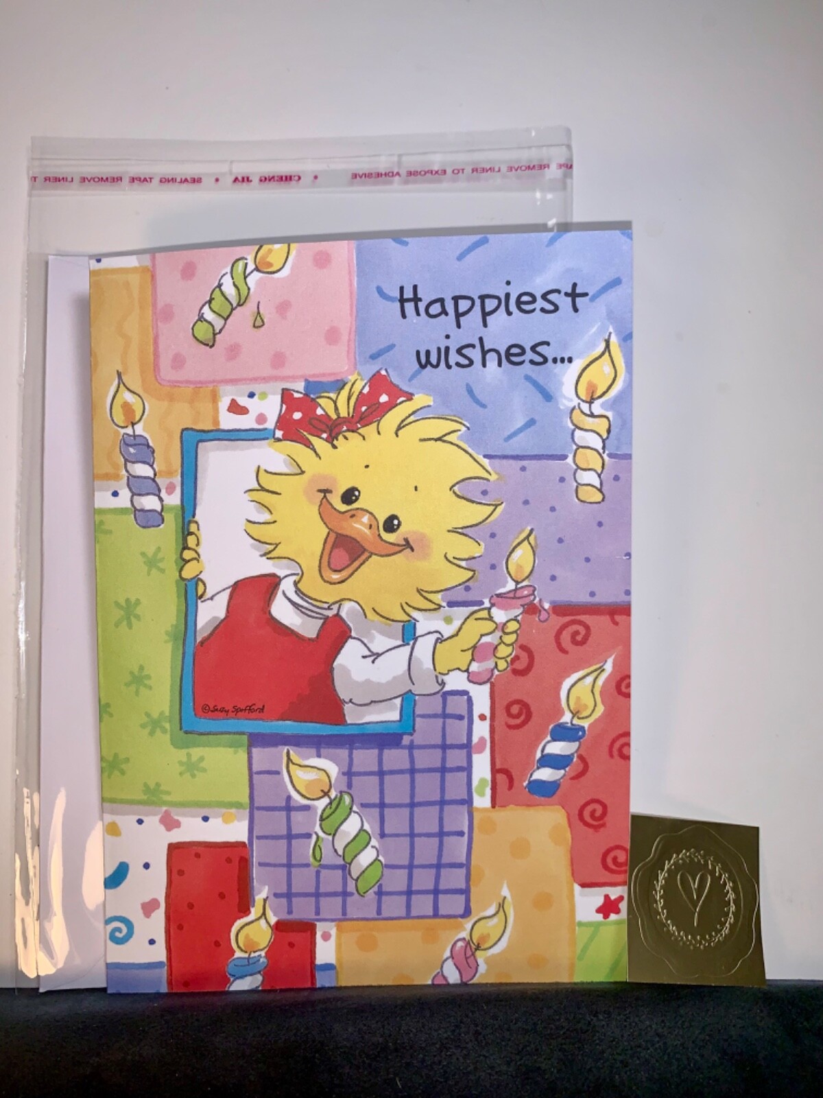 Happy Birthday Card! Suzy’s Zoo Happiest wishes! Sweet Duckie!