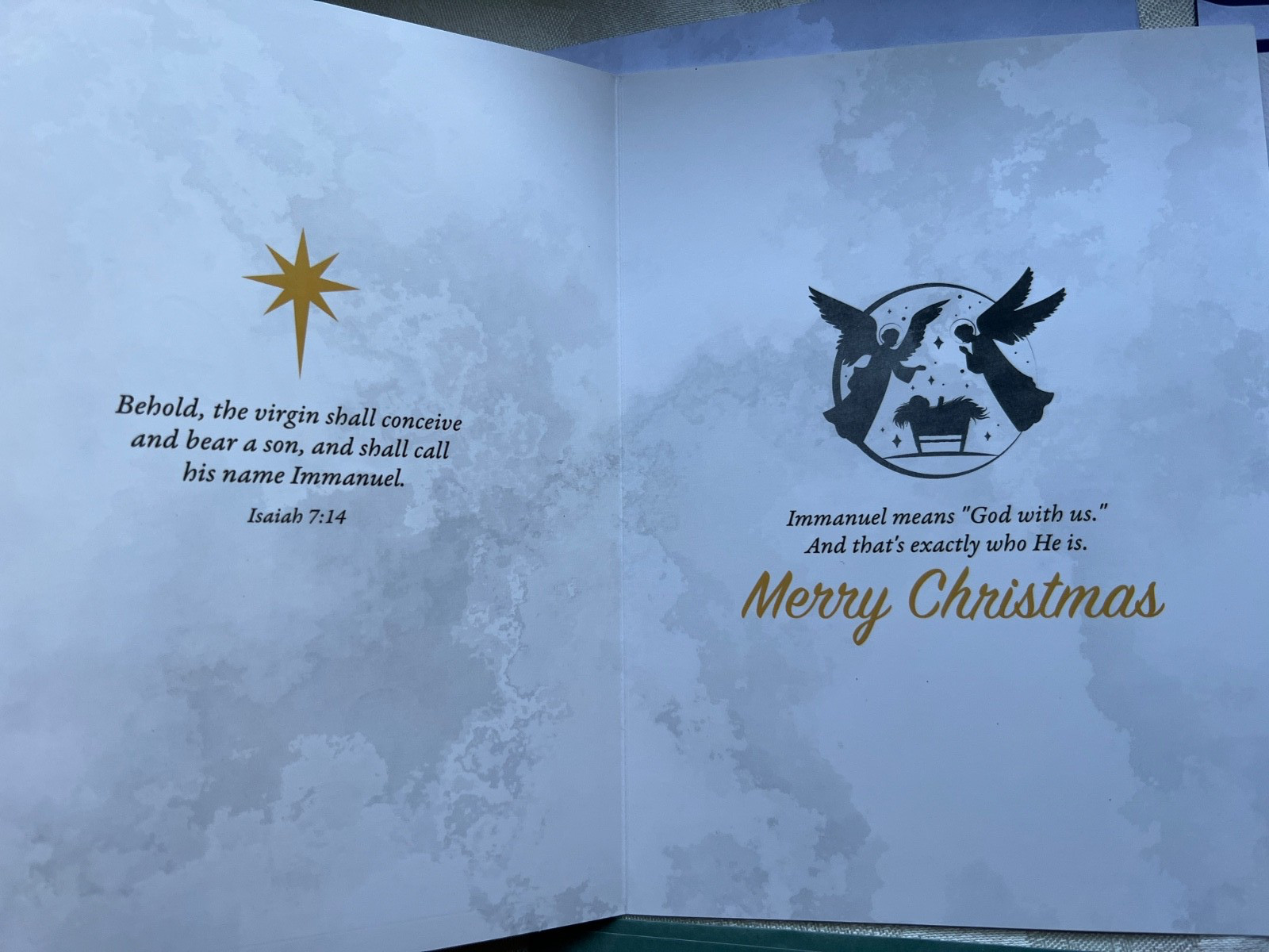 His Delight 5 Easter & 1 Christmas Greeting Cards.
