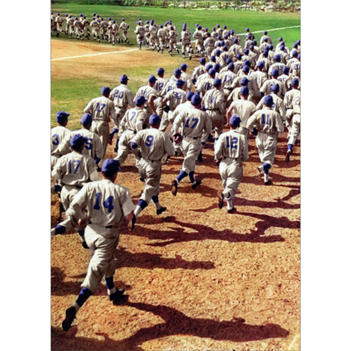 Baseball Spring Training Vintage Photo America Collection Birthday Card