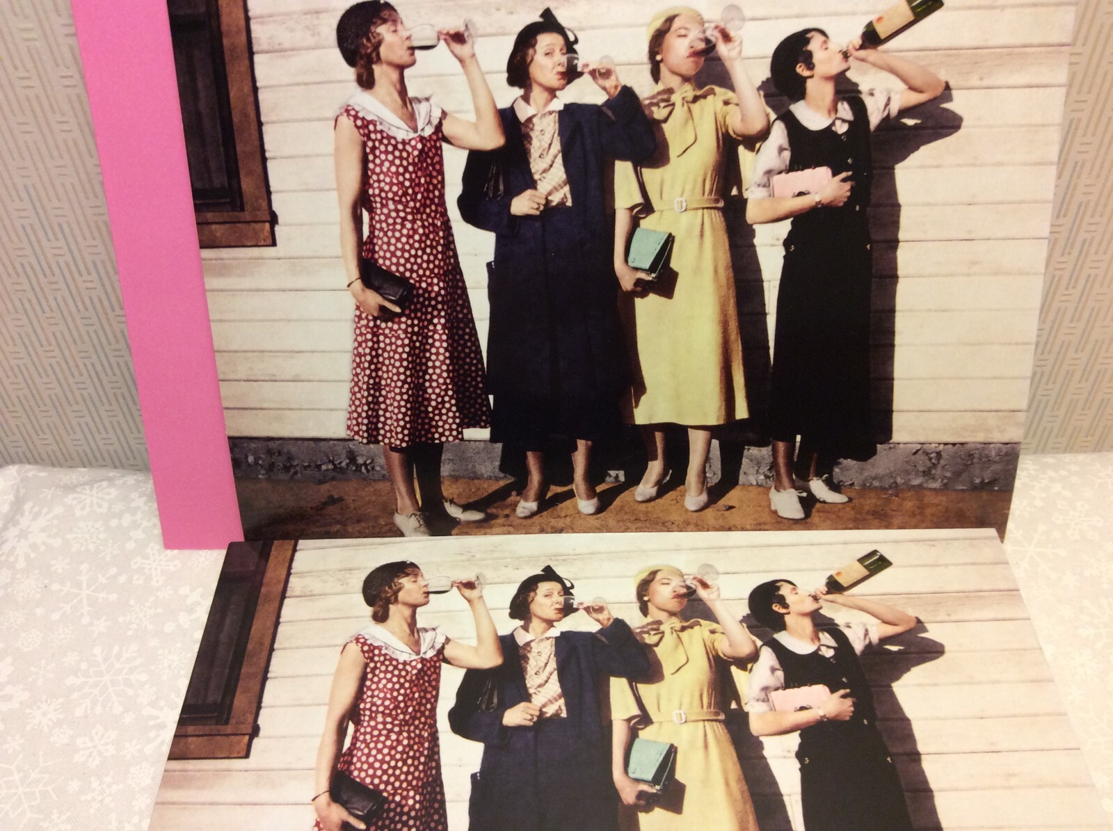 BIRTHDAY AVANTI GREETING CARDS New w/envelopes LOT 2 “AGE IMPROVES WITH WINE!”