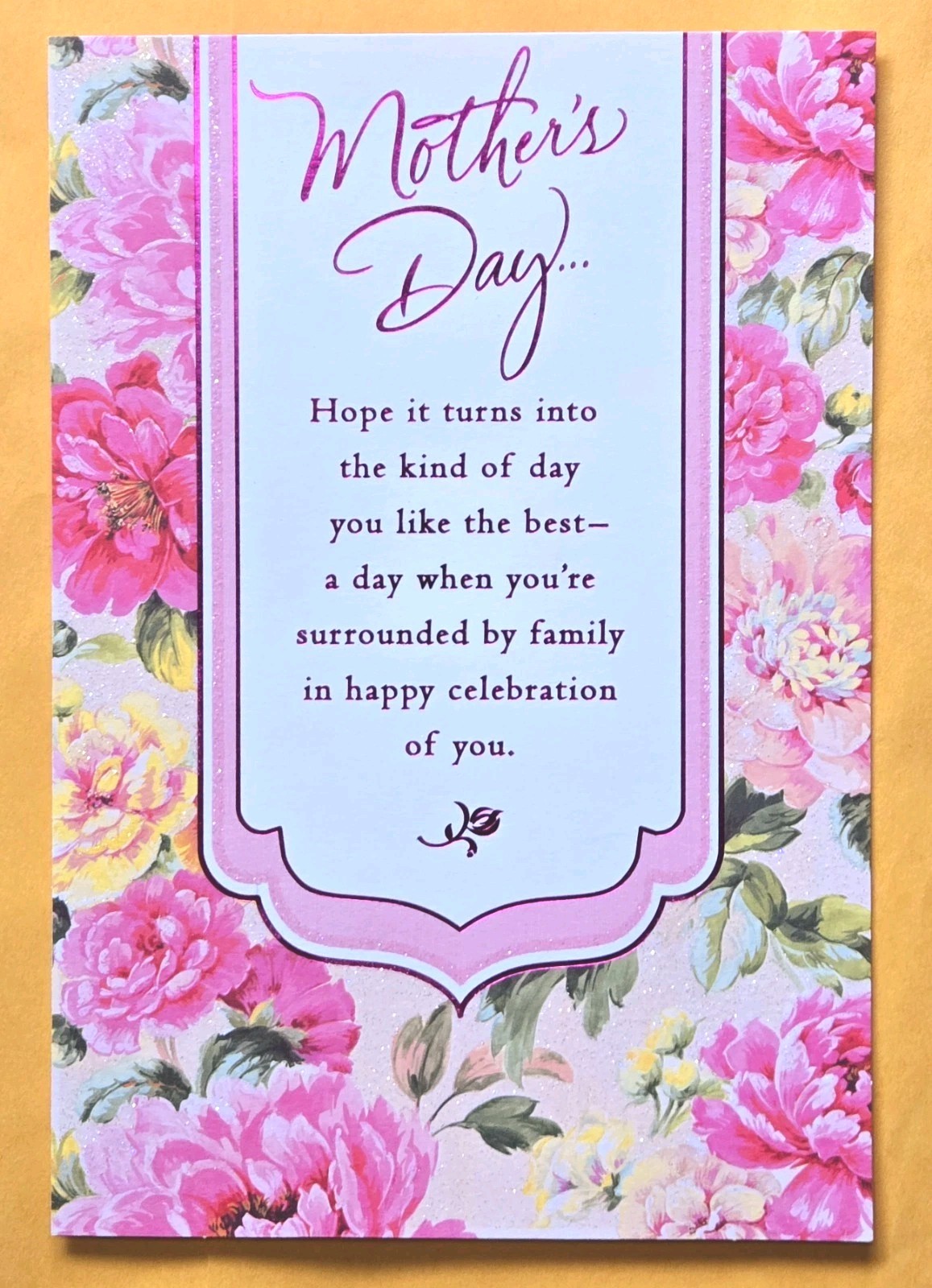“Happy Mother’s Day” Large Format Greeting Card 5.5X8.0″ (+ Envelope)