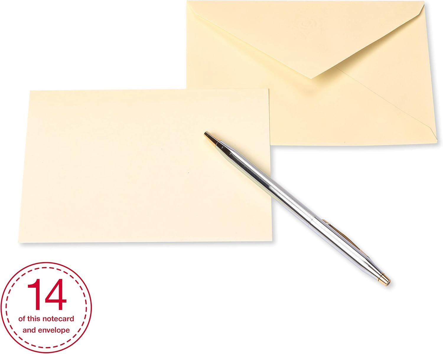 Single Panel Blank Cards Bulk with Envelopes, Pastel Colors (100-Count)