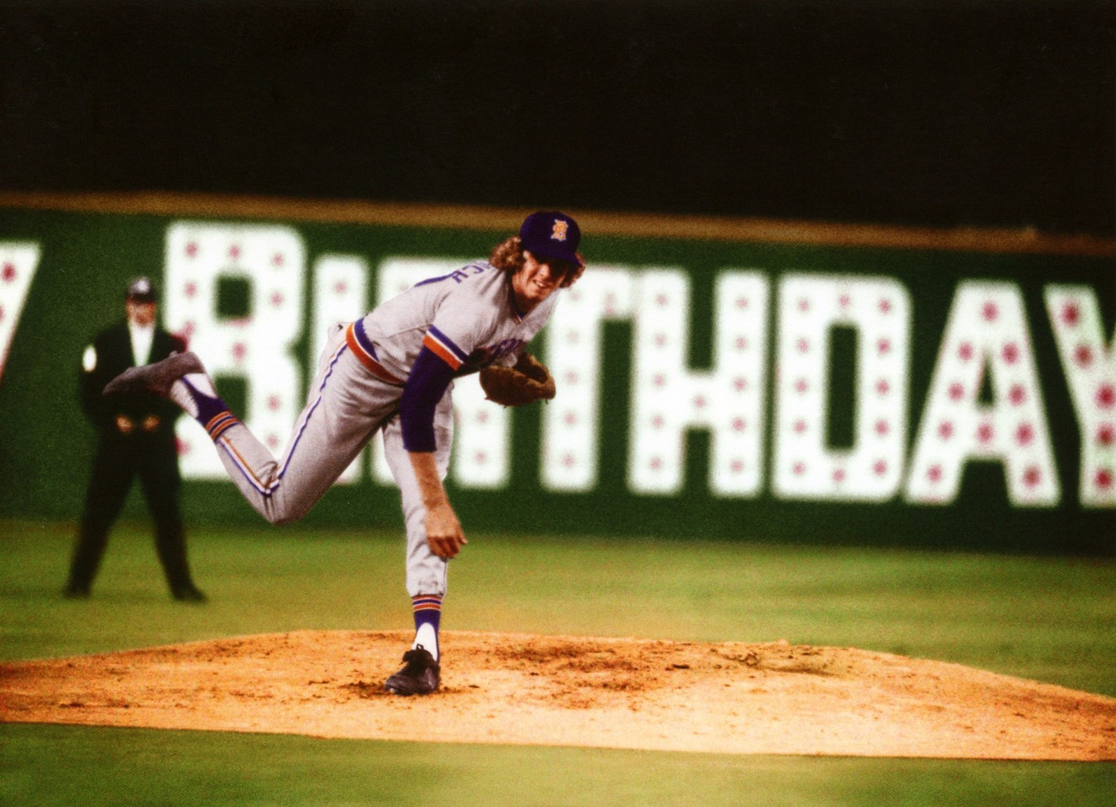 Baseball BIRTHDAY Card, Mark Fidrych Big Bird 1976 by Avanti America + Envelope