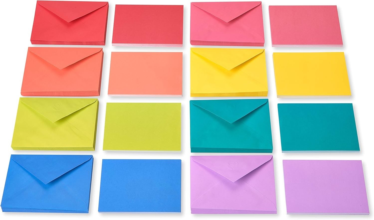 Colorful Rainbow Note Cards – 200 Count