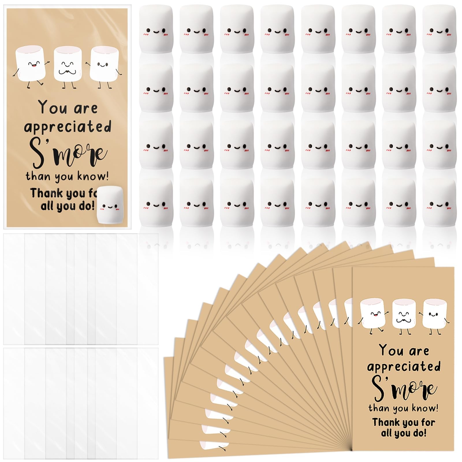 CroBlissful 50 Sets Funny Employee Appreciation Gifts Bulk Cute Small Resin M…