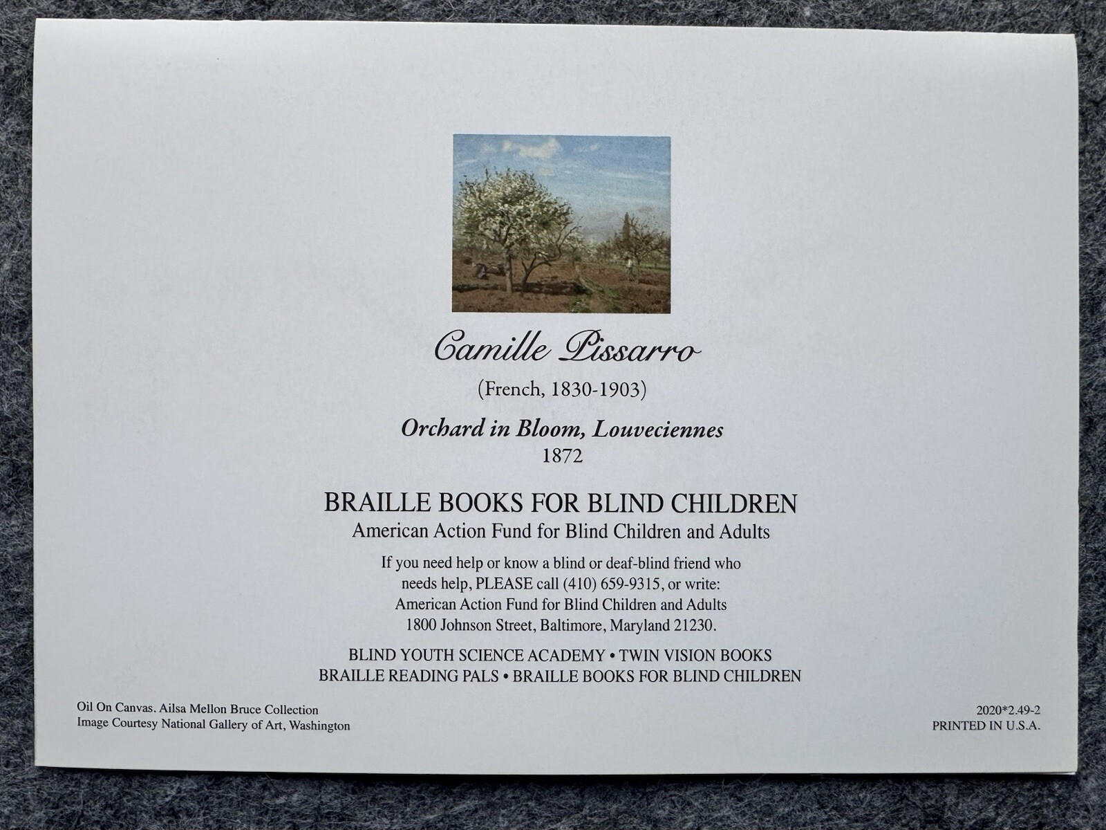 Blank Greeting Cards Lot Of 5 Braille Books For Blind Children Visual Arts