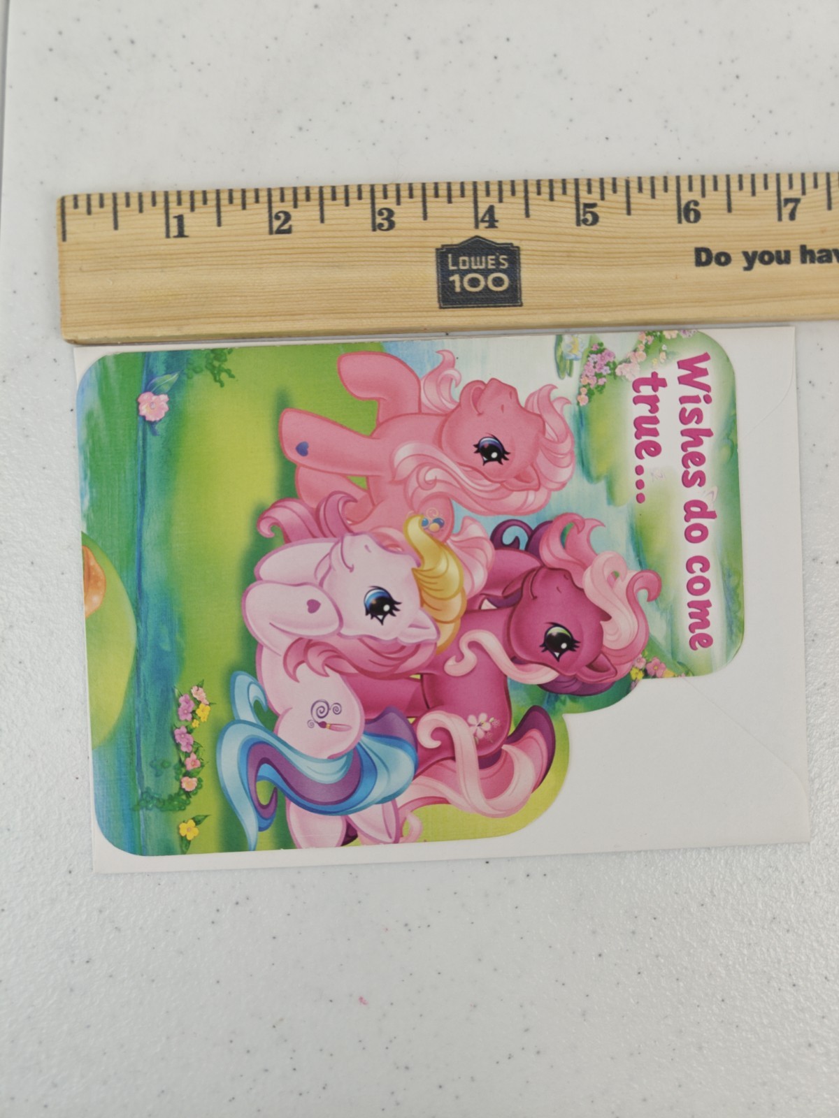 My Little Pony HAPPY BIRTHDAY Card FOR GIRL, Wishes Do Come True by Kid Squad +✉