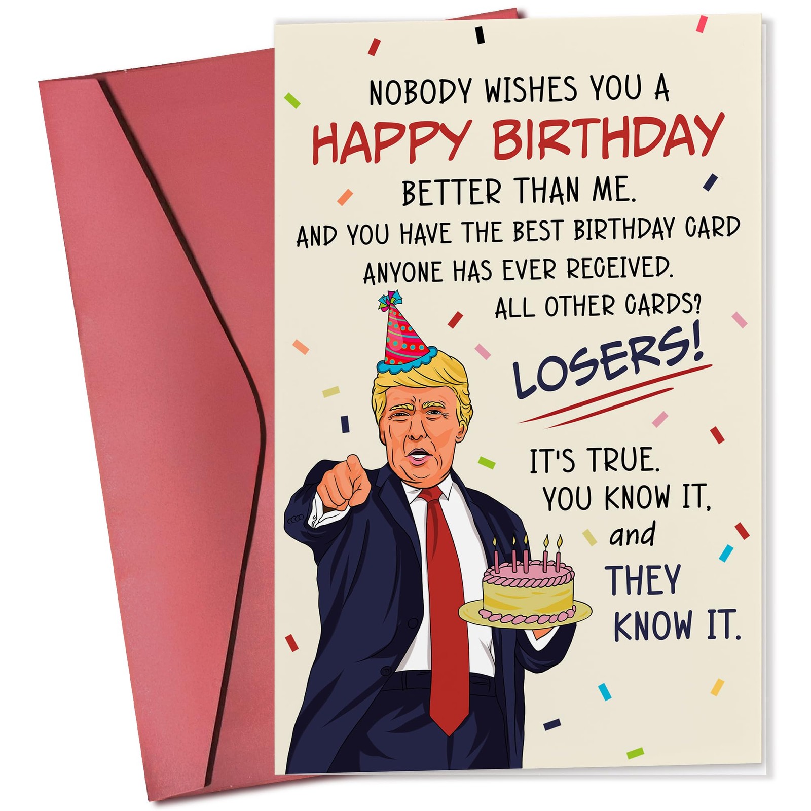 Birthday Card For Sister, friend, Daughter, Best Friend, 5.3X8 In