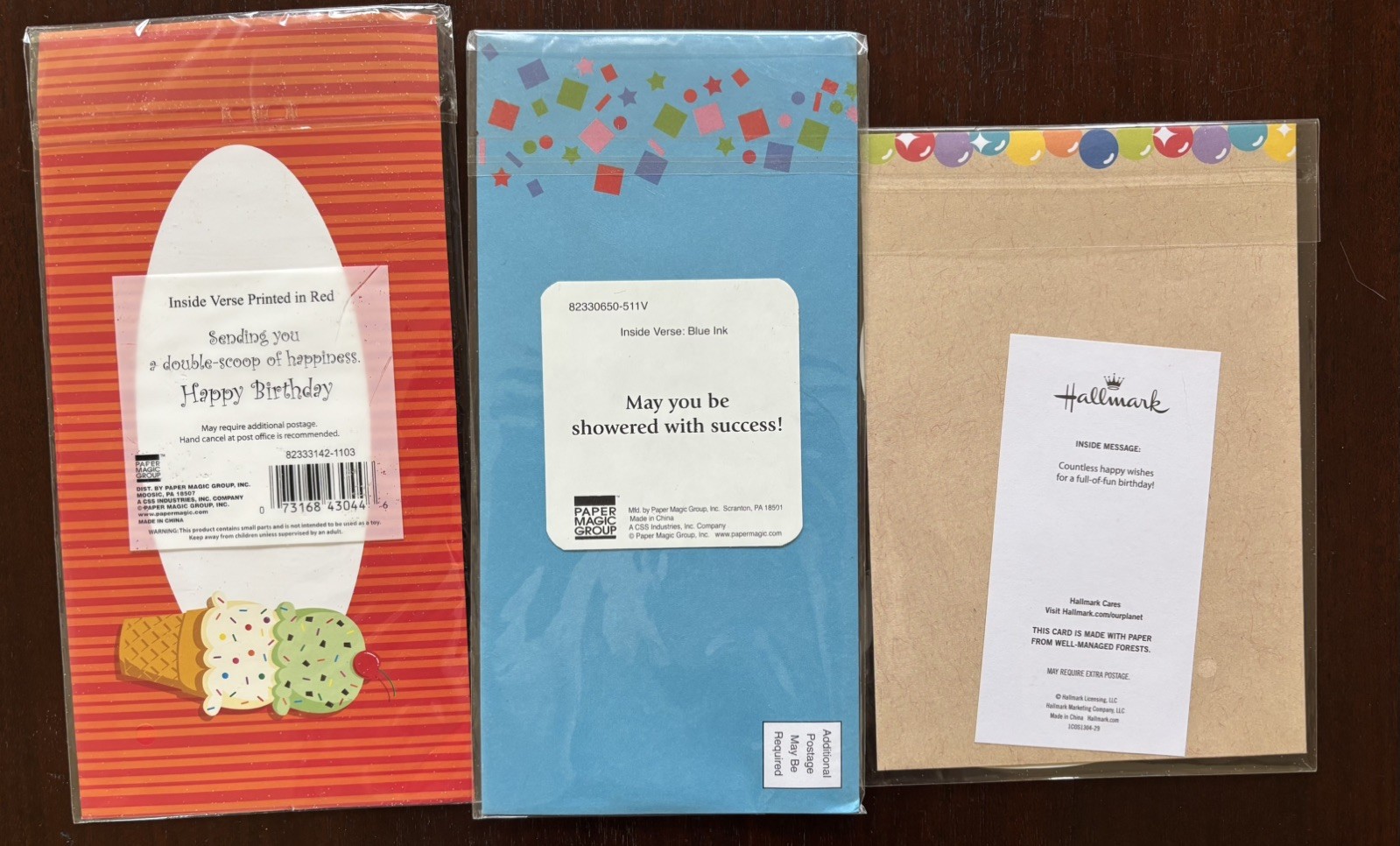 3D Greeting Card Lot of 31 Paper Magic Group Hallmark Jewel Embellished Premium