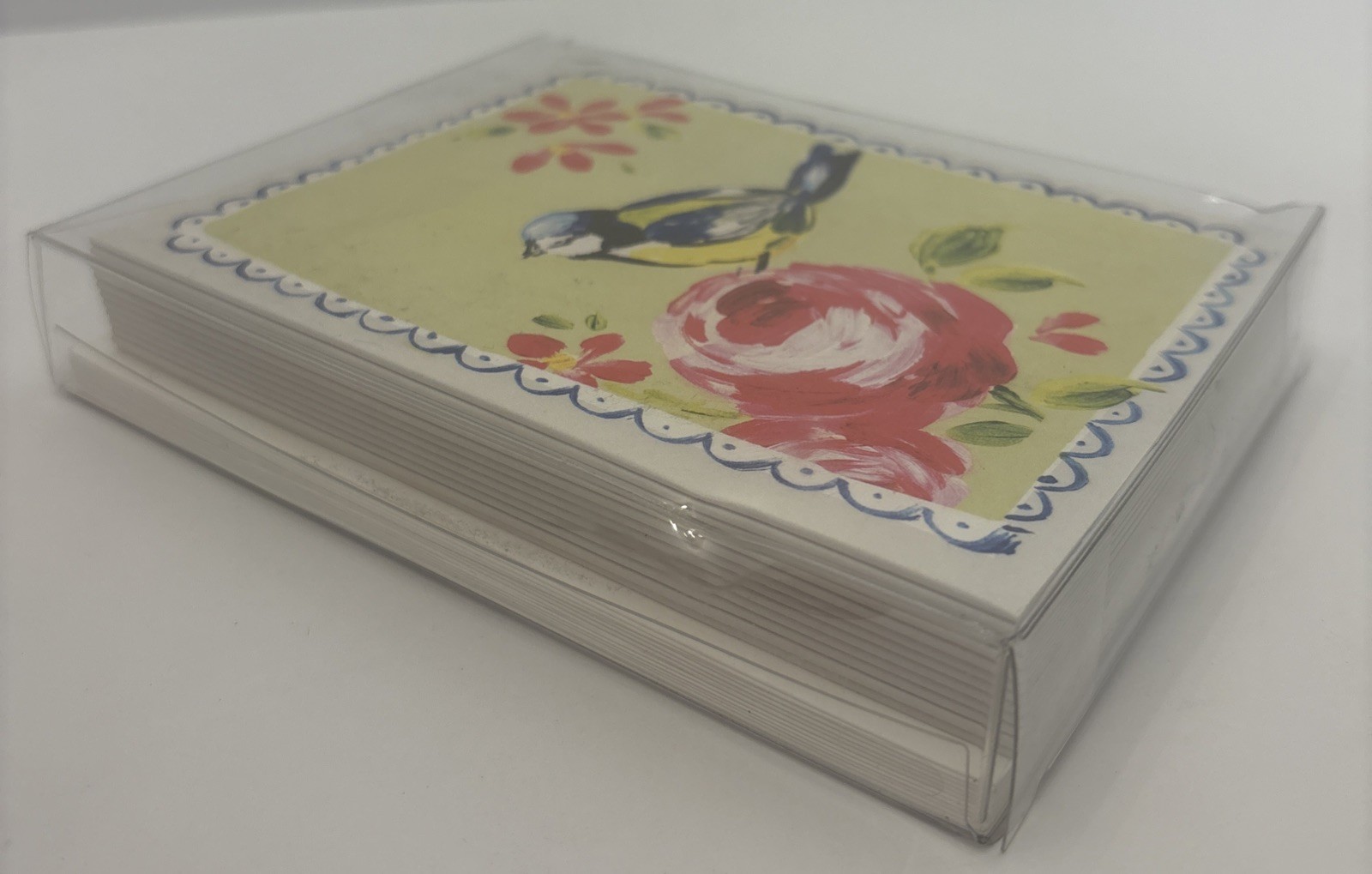 Paper Destiny Boho Bird Frame Note Cards Boxed Set 12 Cards Damaged Package
