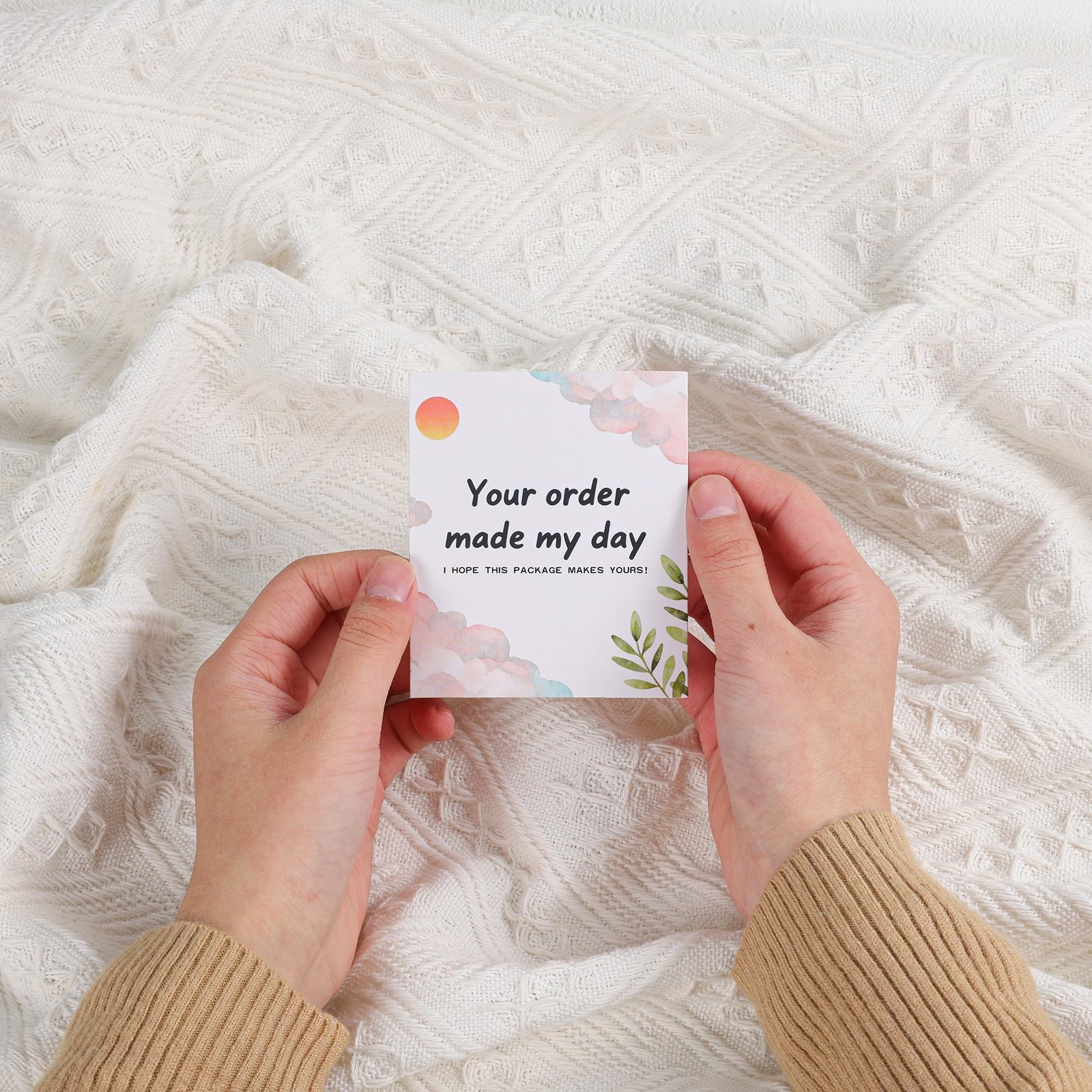 WTYONZEL 160Pcs Thank You Cards for Small Business,3″x3.5″, Indie Illustrator…
