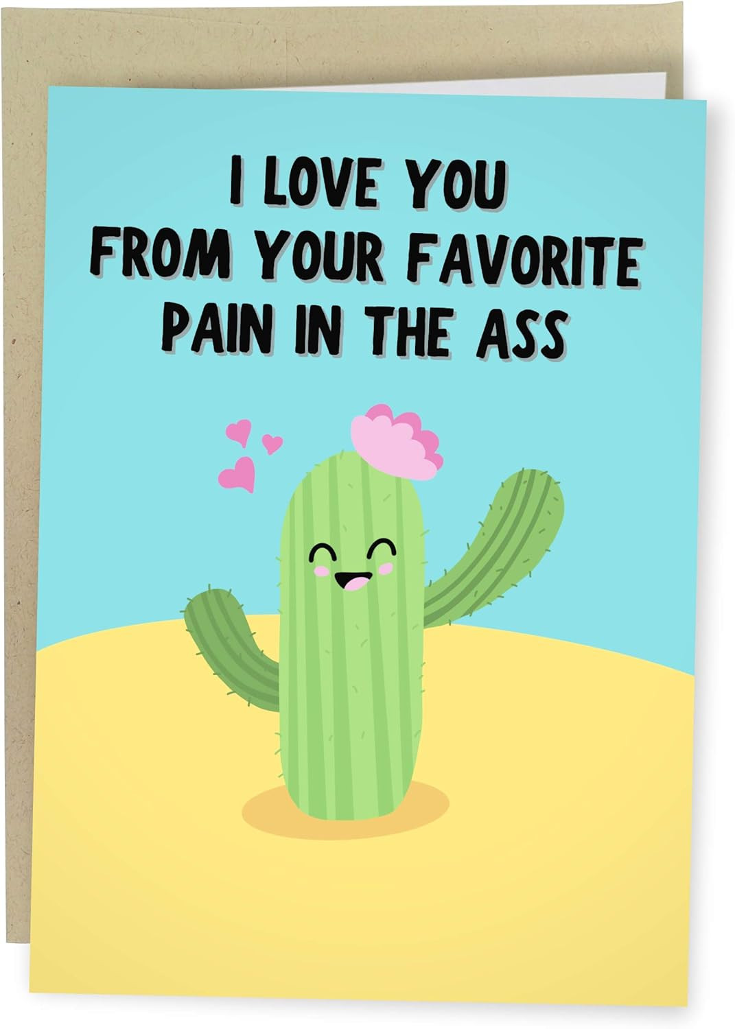 Funny Mother’s Day or Father’s Day Card – Birthday Card for Mom or Dad – Favorit