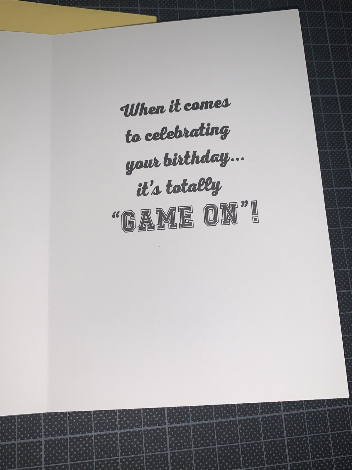 Hallmark 11th Birthday Card: Sports Gear Soccer Baseball Golf Football Game On