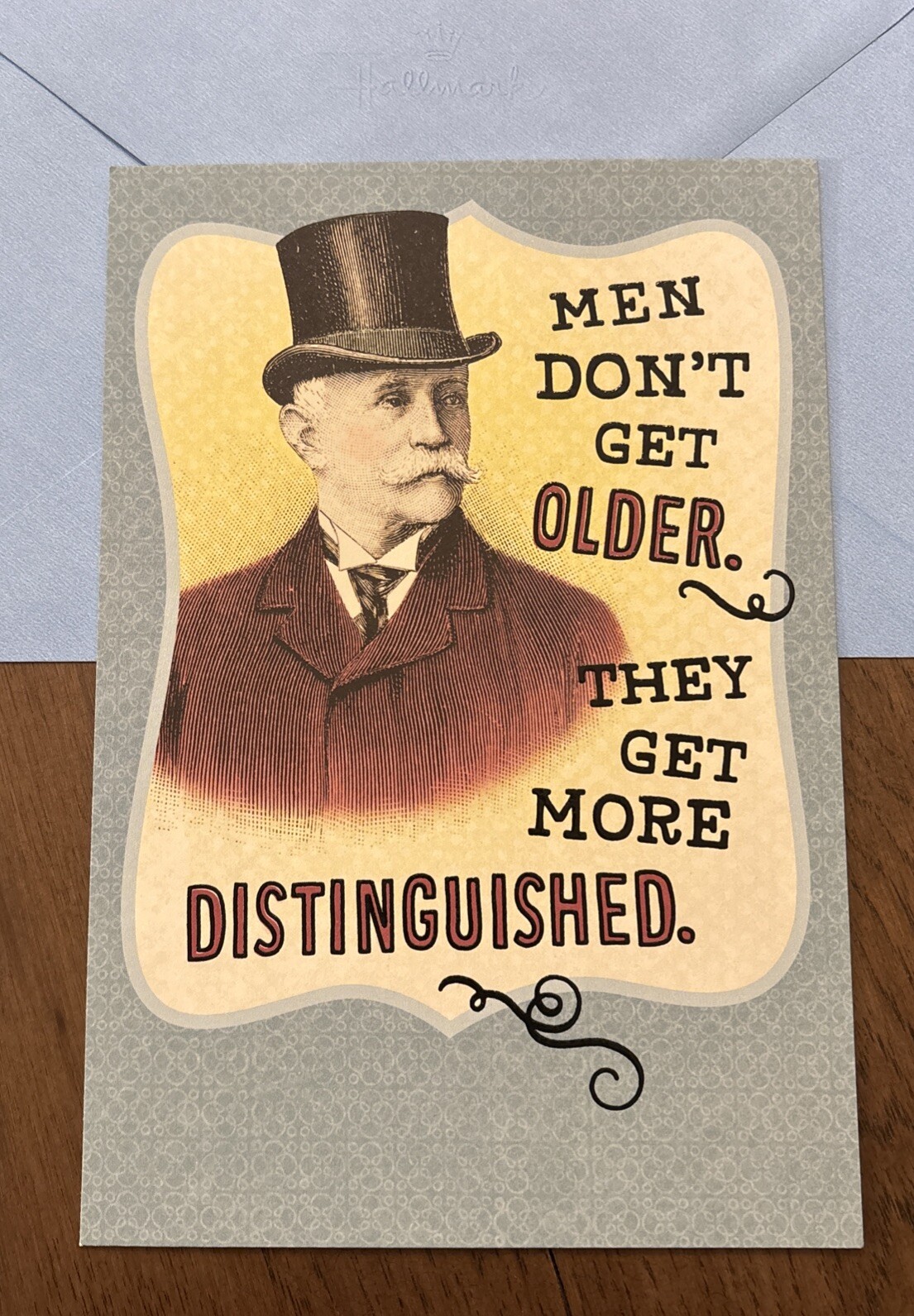 Funny Birthday Husband Dad Uncle Cousin 5.5” X 8” Hallmark Greeting Card