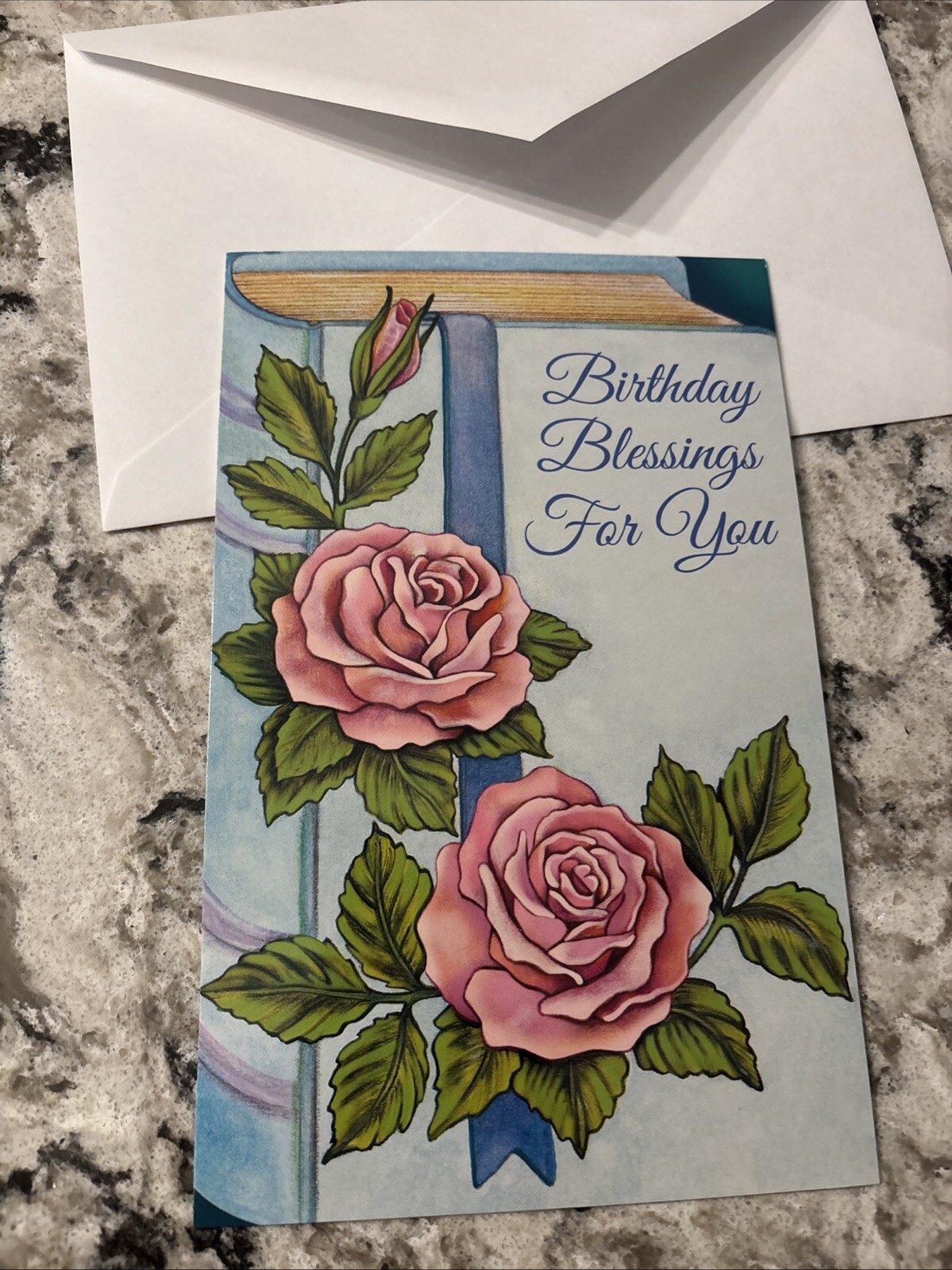 Birthday Blessings For You God Bless Religious 5”x7.75″ Stockwell Greeting Card