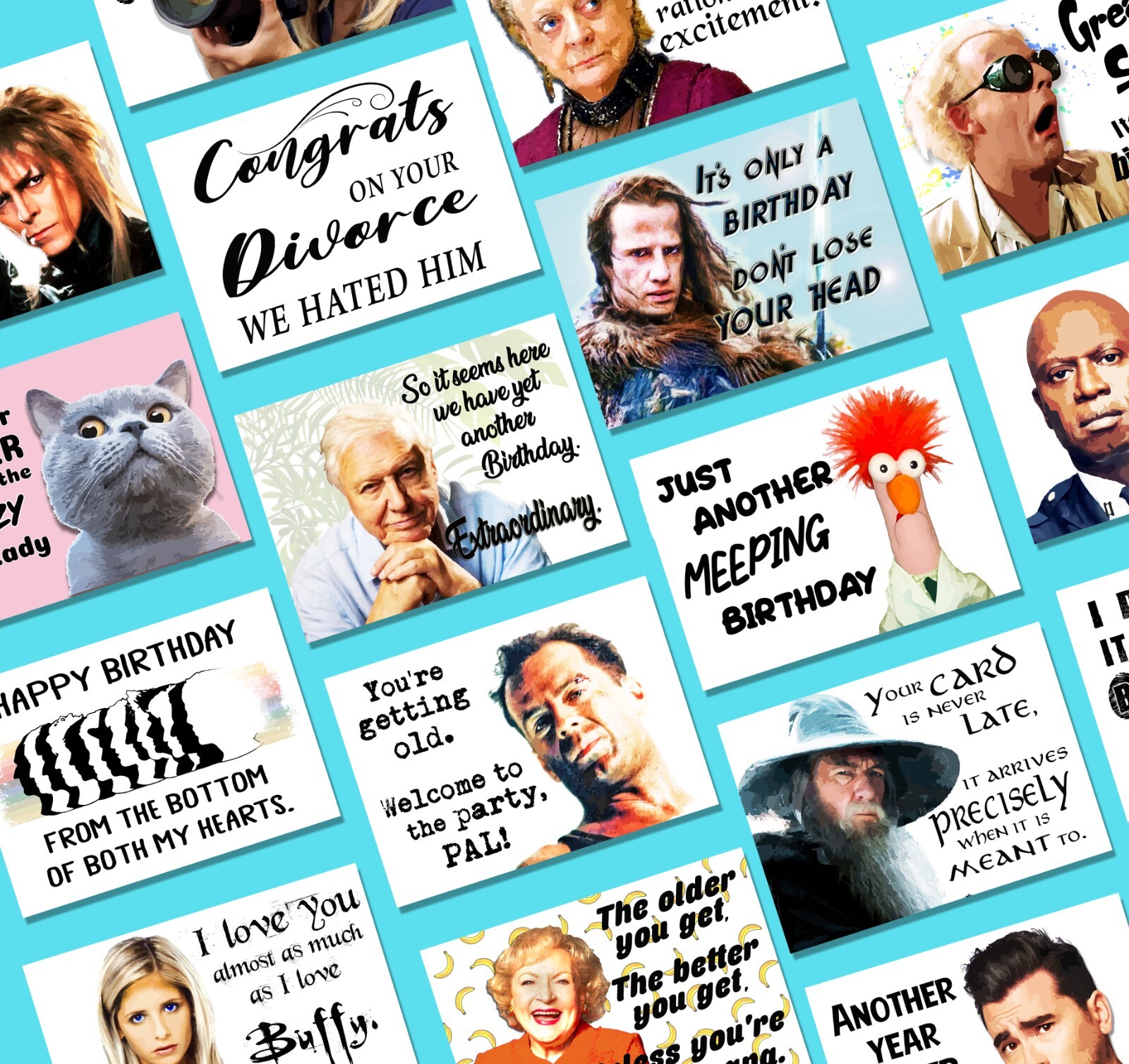 Dom Toretto Funny Fast and Furious Family Birthday Card KimWestARt